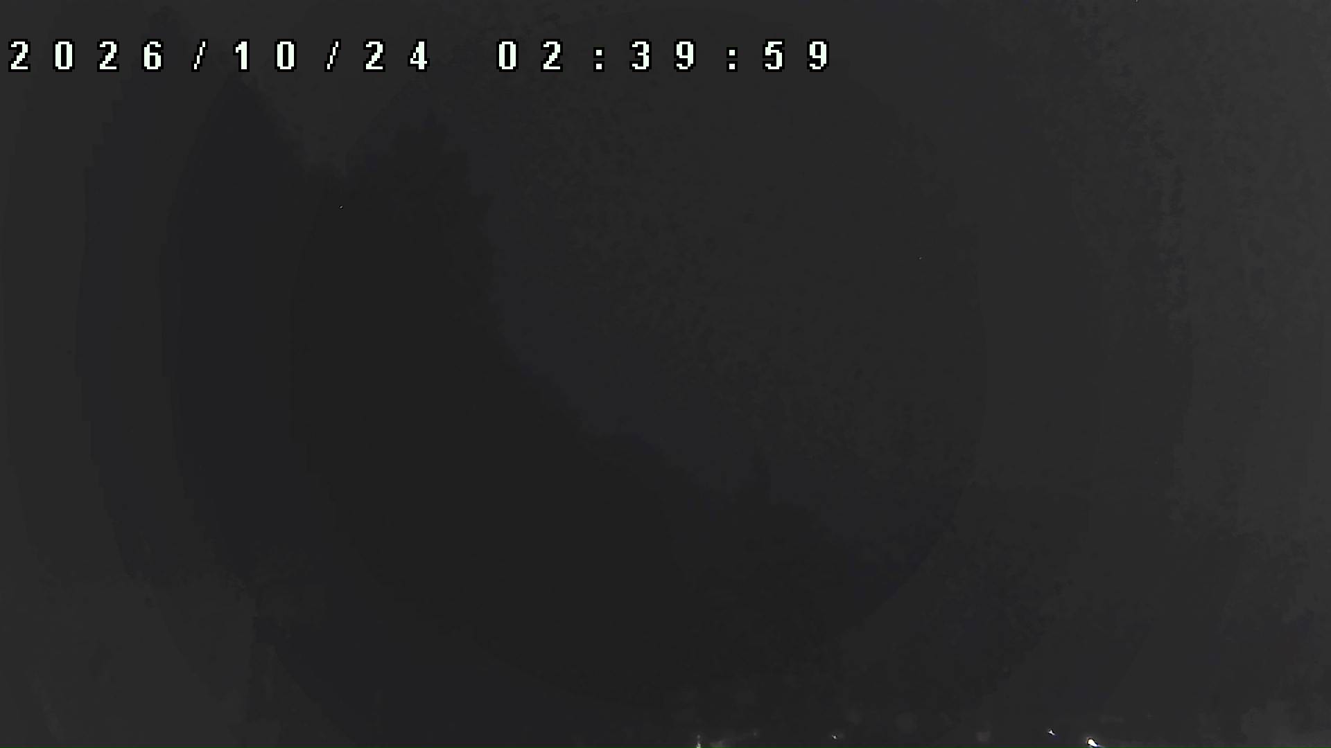 2026年10月24日 02:40ごろの金剛山登山口周辺の空