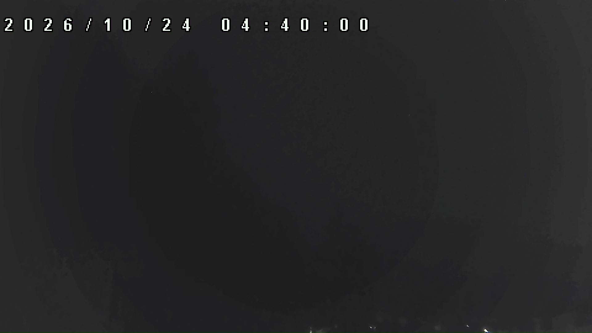 2026年10月24日 04:40ごろの金剛山登山口周辺の空