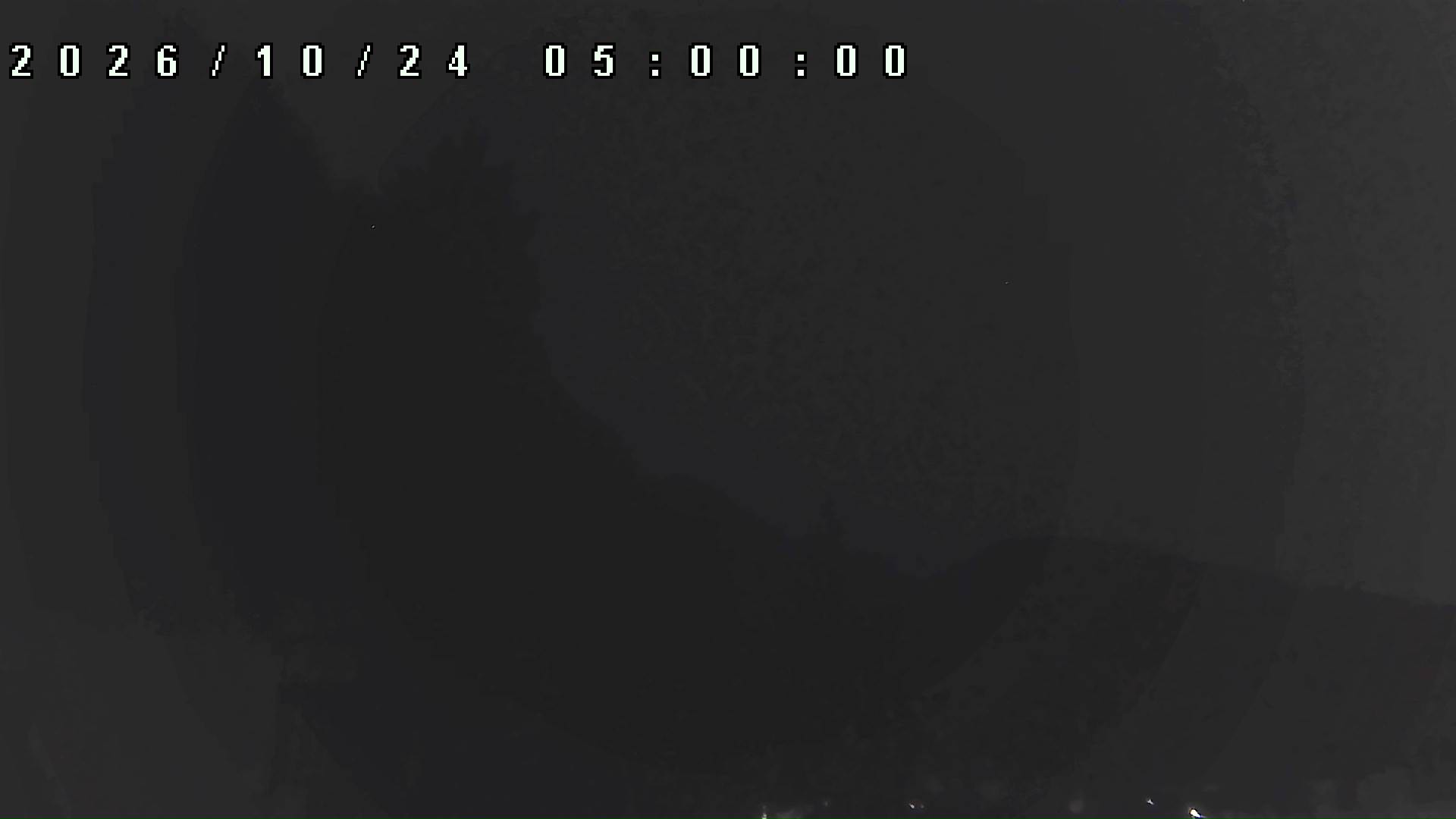 2026年10月24日 05:00ごろの金剛山登山口周辺の空