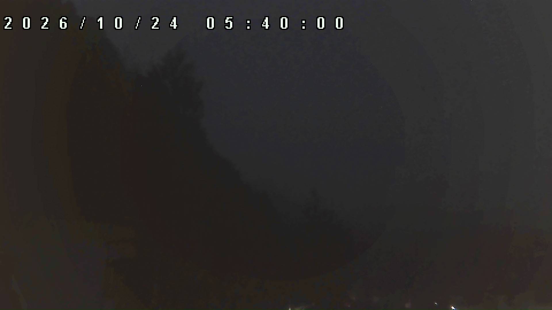 2026年10月24日 05:40ごろの金剛山登山口周辺の空