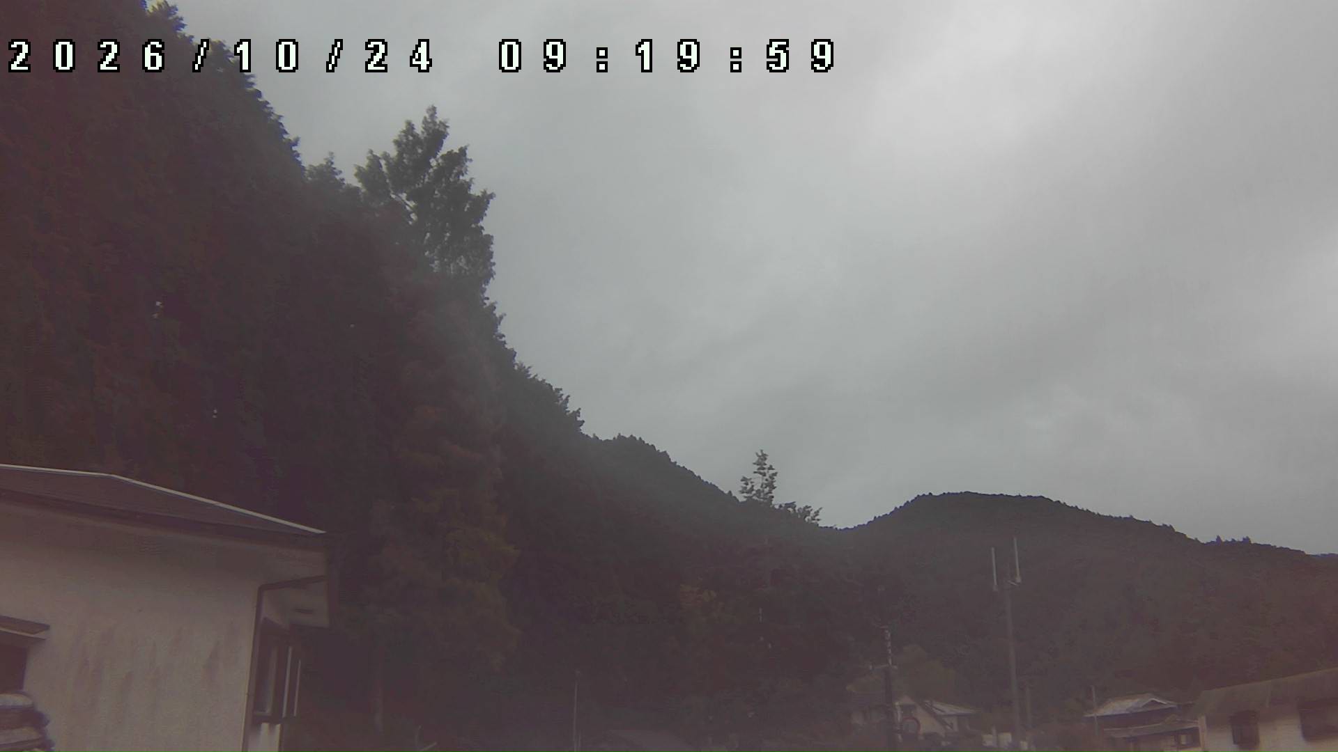 2026年10月24日 09:20ごろの金剛山登山口周辺の空
