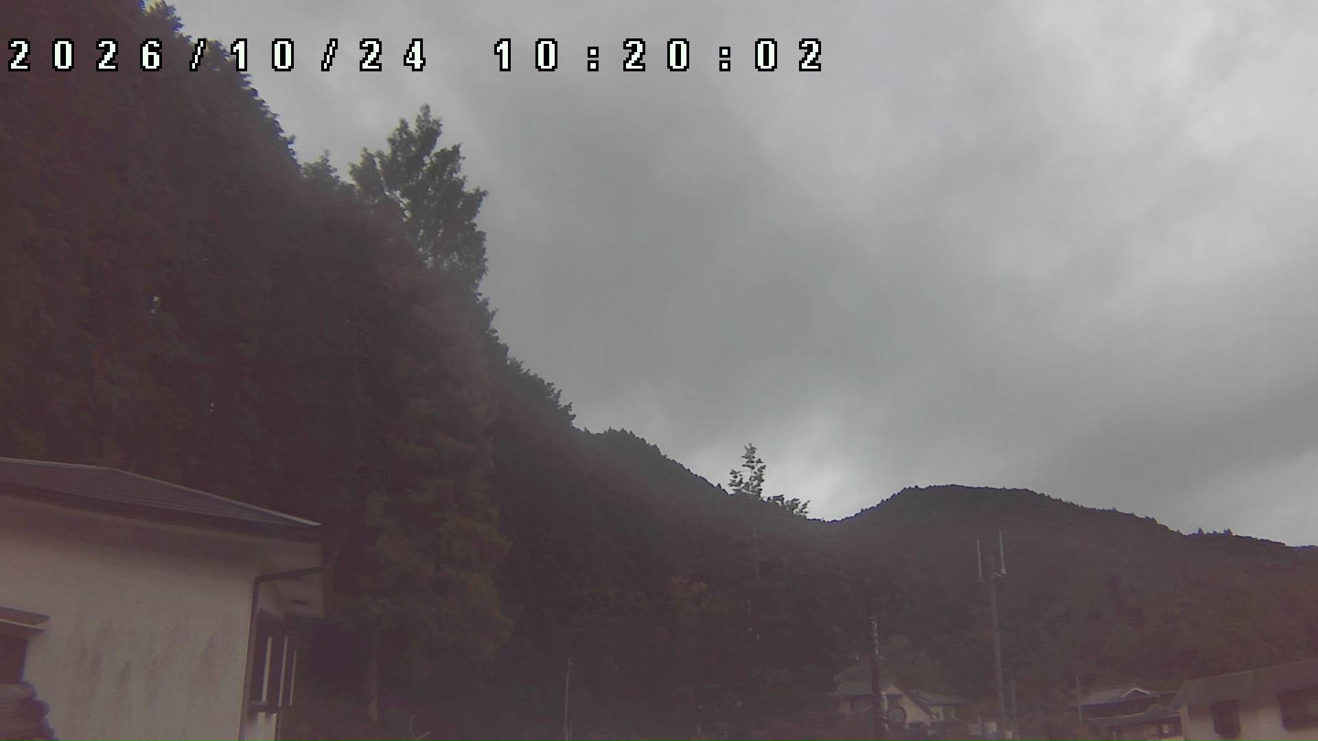 2026年10月24日 10:20ごろの金剛山登山口周辺の空