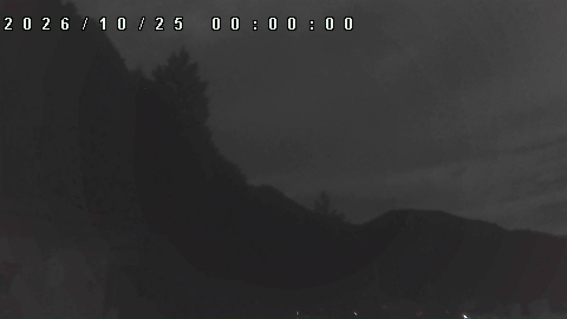 2026年10月25日 00:00ごろの金剛山登山口周辺の空