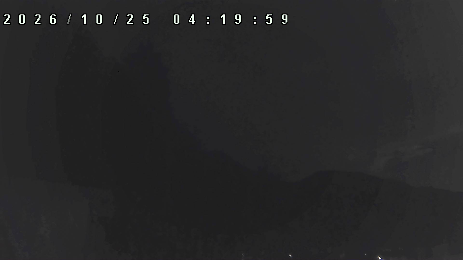 2026年10月25日 04:20ごろの金剛山登山口周辺の空