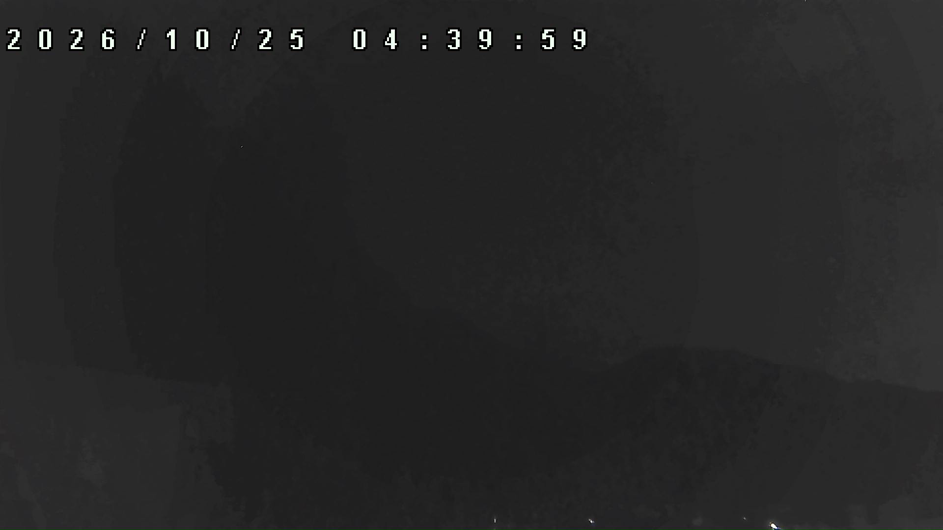 2026年10月25日 04:40ごろの金剛山登山口周辺の空