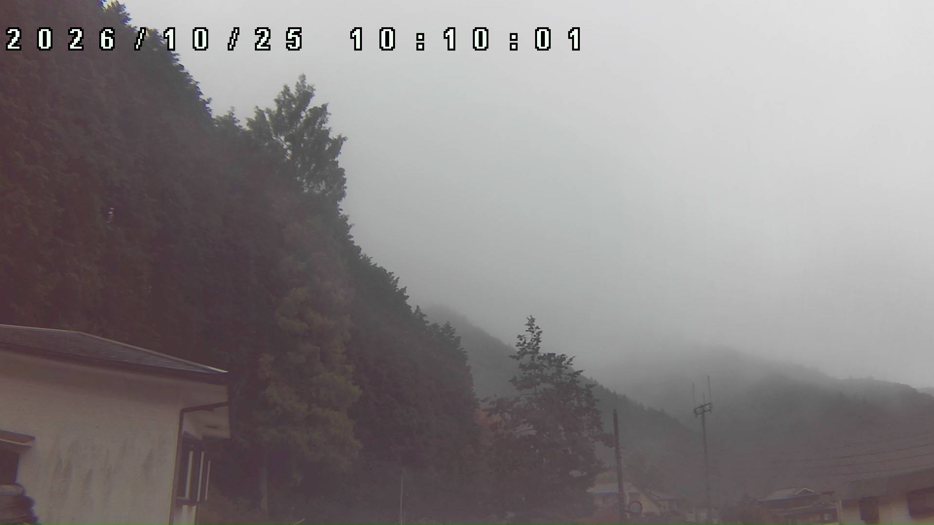 2026年10月25日 10:10ごろの金剛山登山口周辺の空