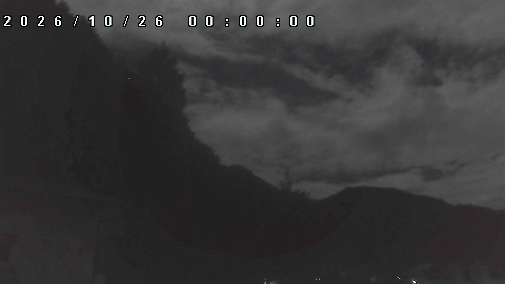 2026年10月26日 00:00ごろの金剛山登山口周辺の空