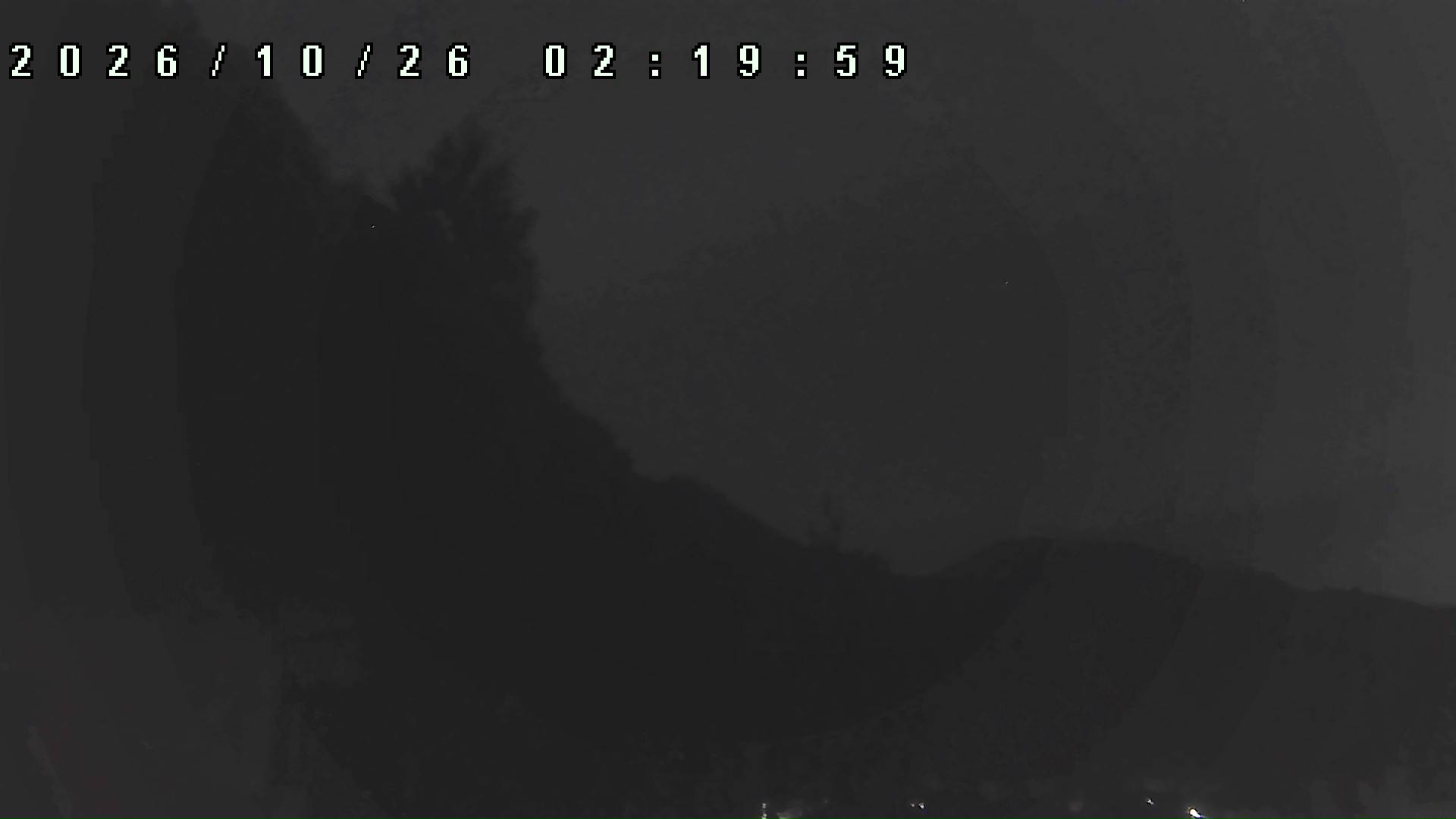 2026年10月26日 02:20ごろの金剛山登山口周辺の空