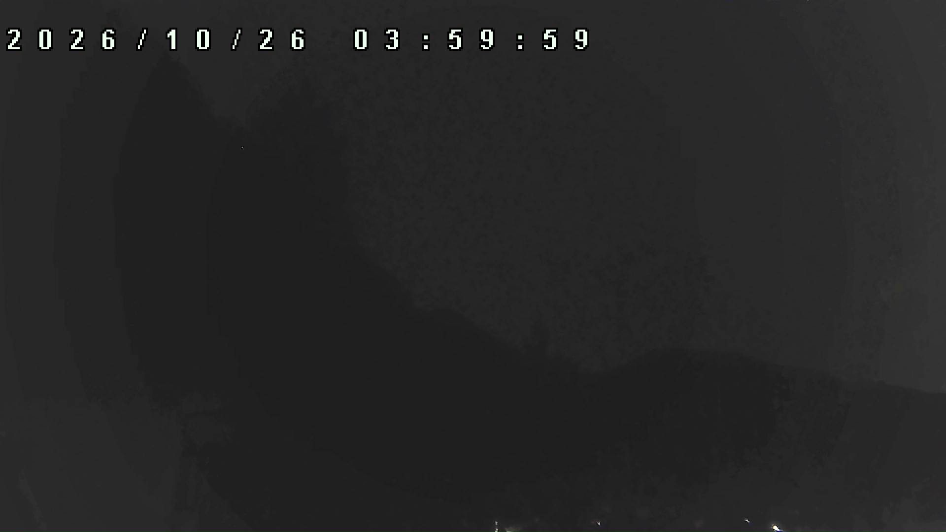 2026年10月26日 04:00ごろの金剛山登山口周辺の空