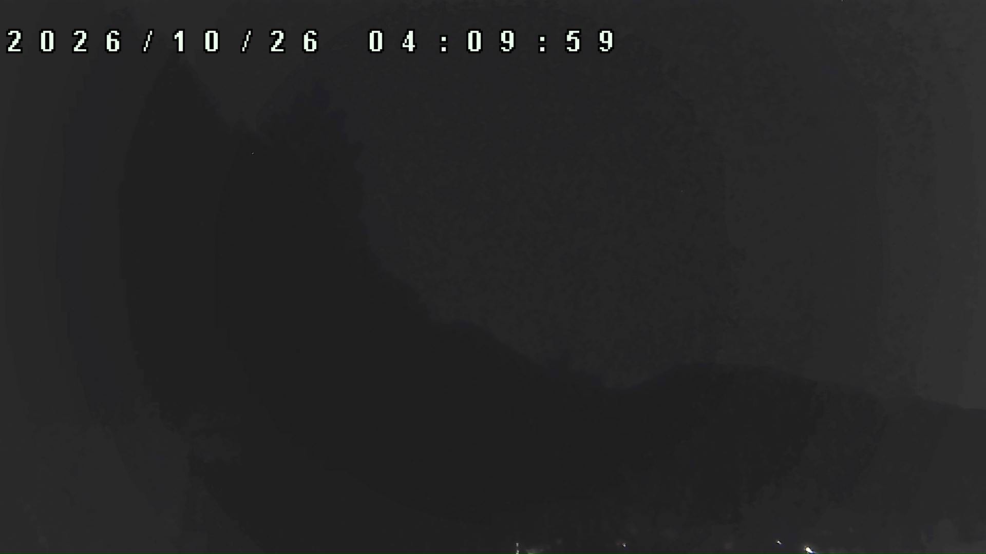 2026年10月26日 04:10ごろの金剛山登山口周辺の空