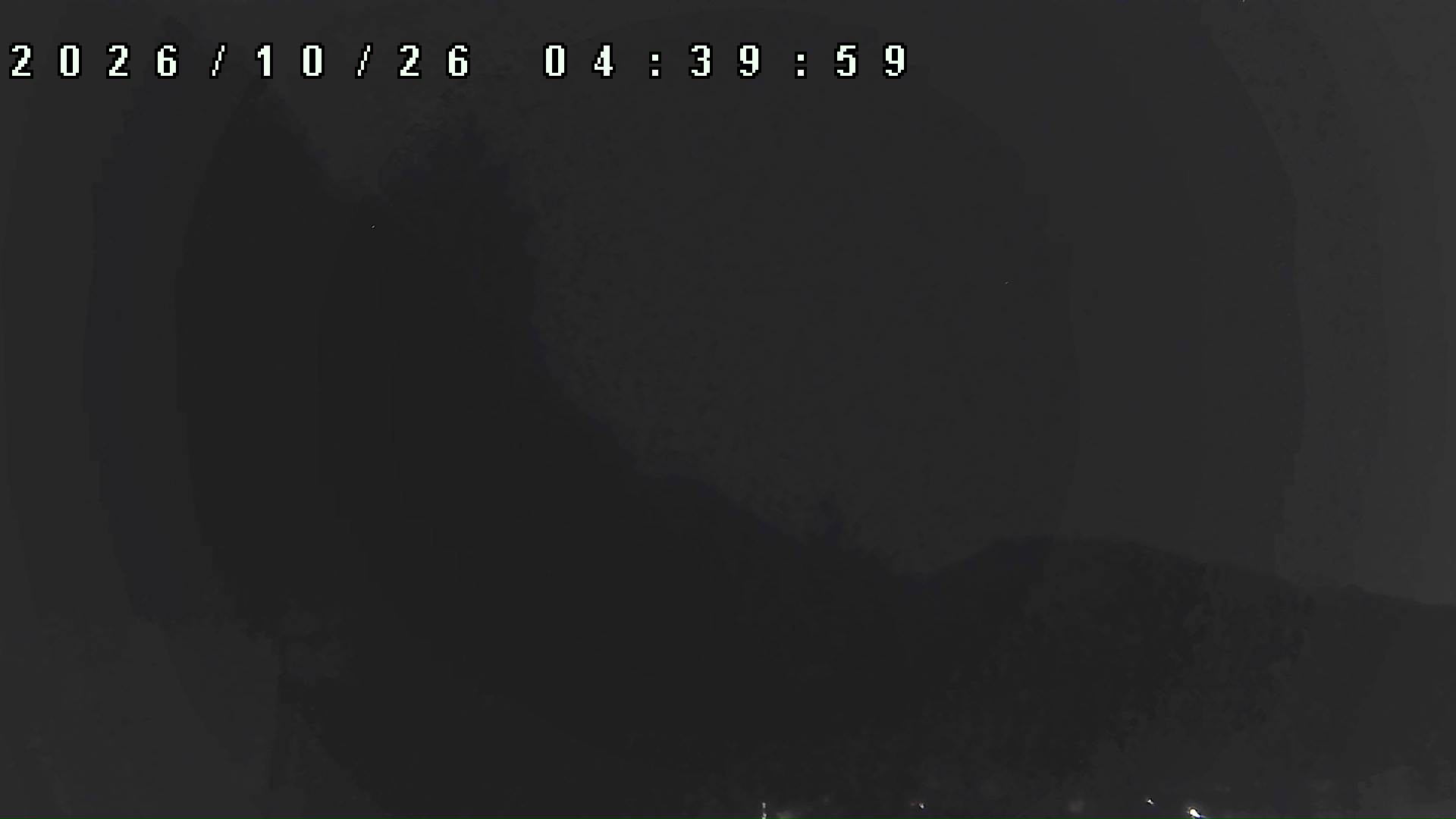 2026年10月26日 04:40ごろの金剛山登山口周辺の空