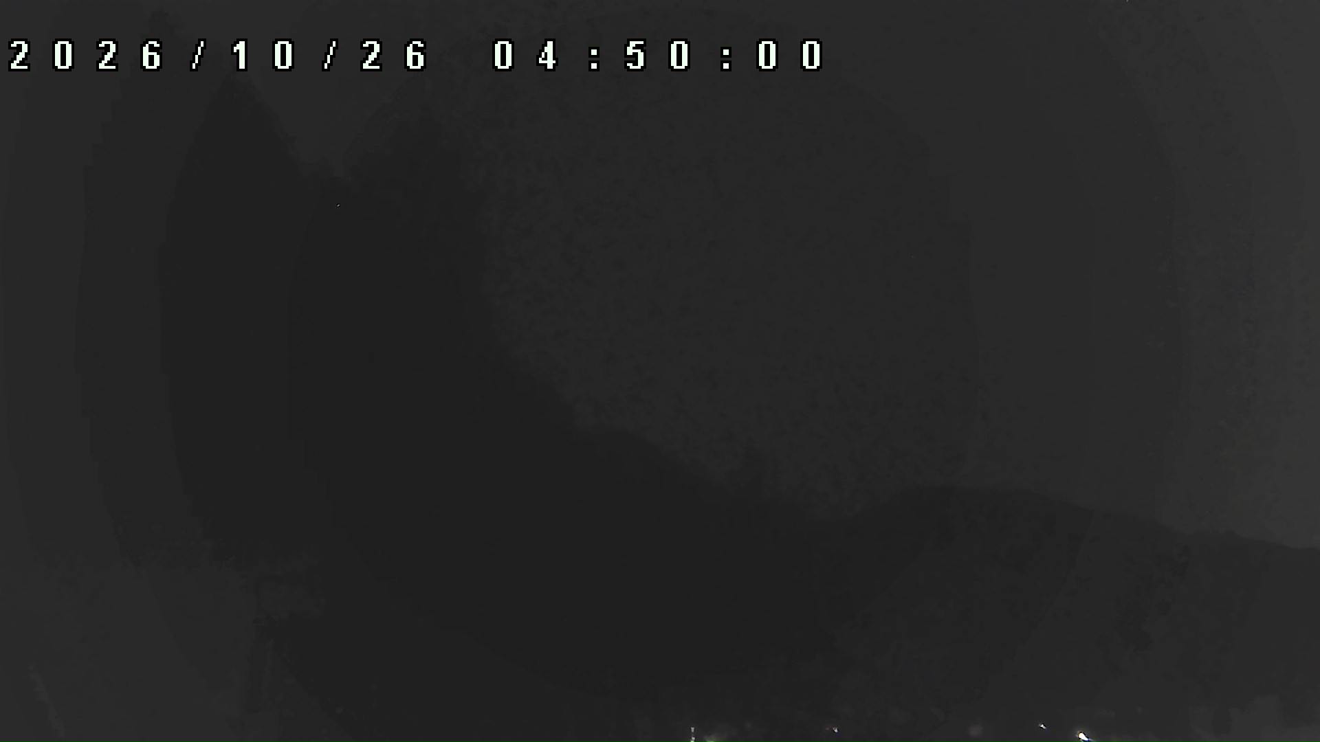 2026年10月26日 04:50ごろの金剛山登山口周辺の空