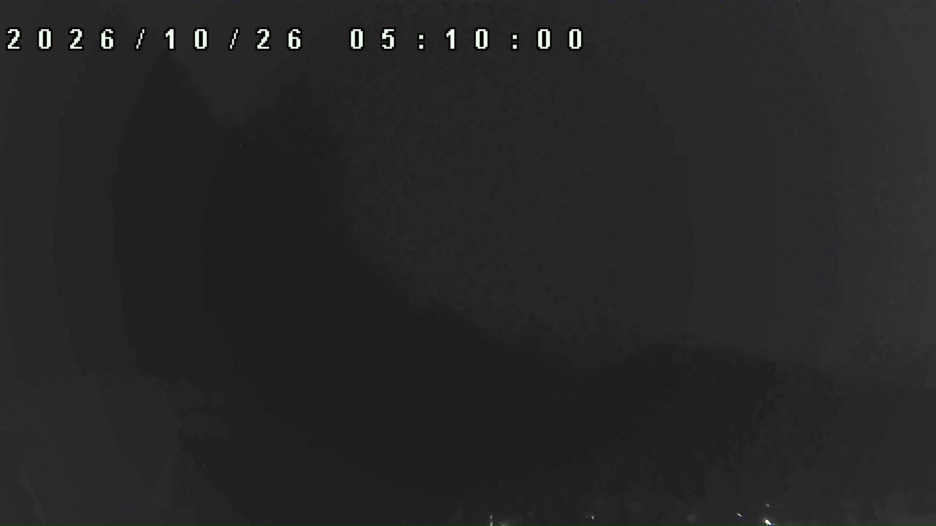 2026年10月26日 05:10ごろの金剛山登山口周辺の空