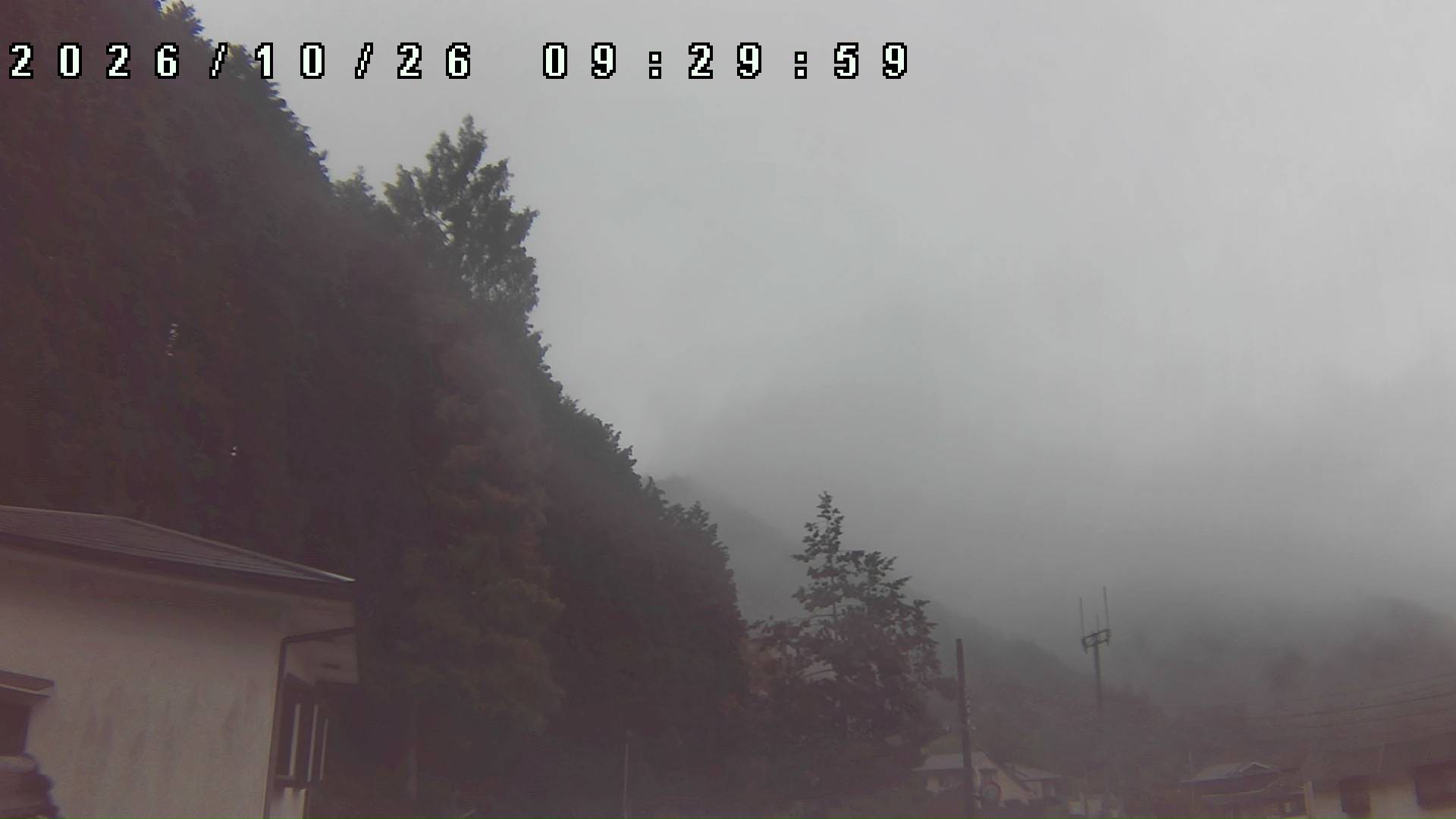 2026年10月26日 09:30ごろの金剛山登山口周辺の空