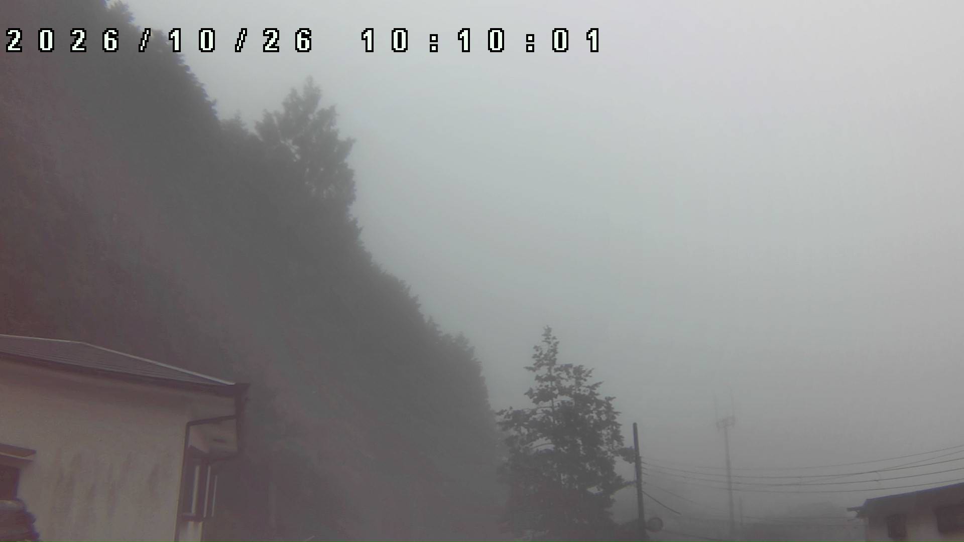 2026年10月26日 10:10ごろの金剛山登山口周辺の空