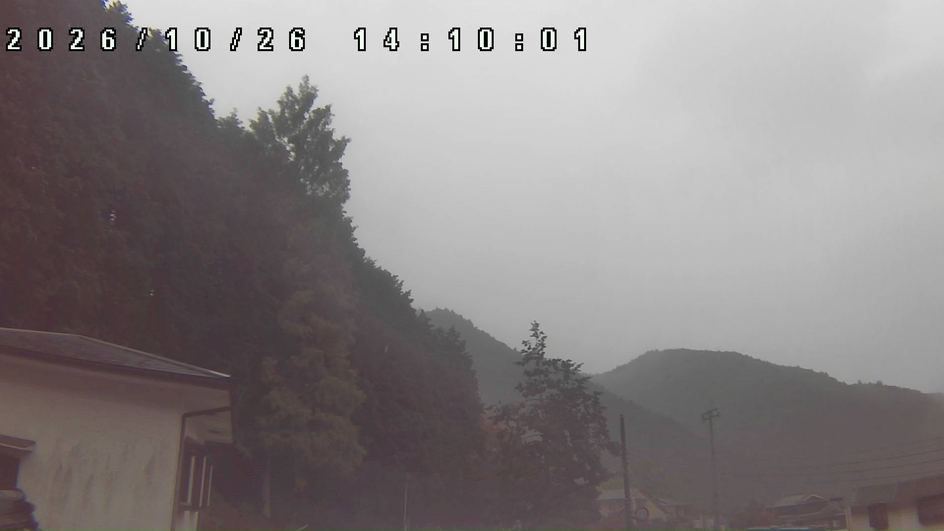 2026年10月26日 14:10ごろの金剛山登山口周辺の空