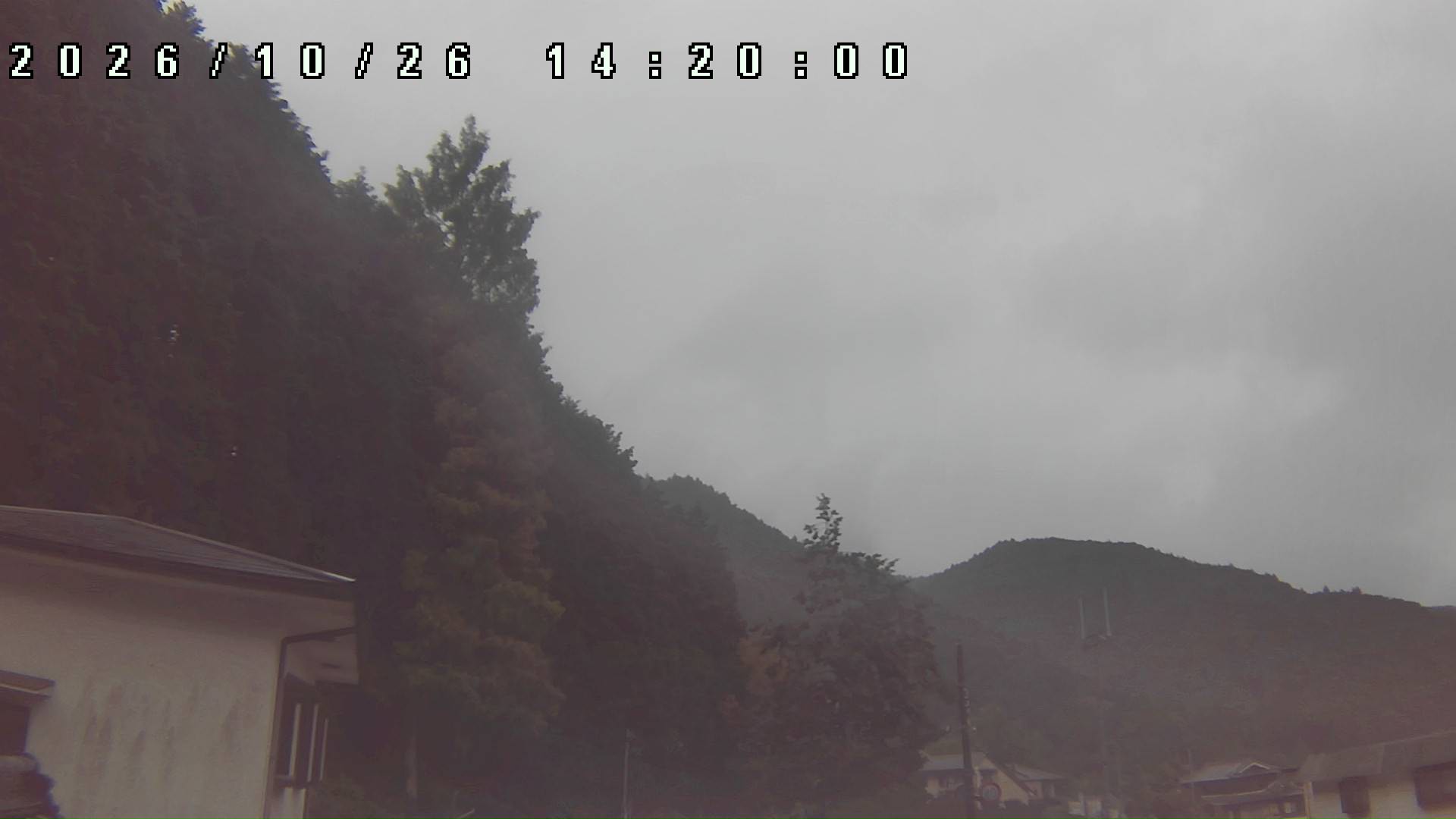 2026年10月26日 14:20ごろの金剛山登山口周辺の空