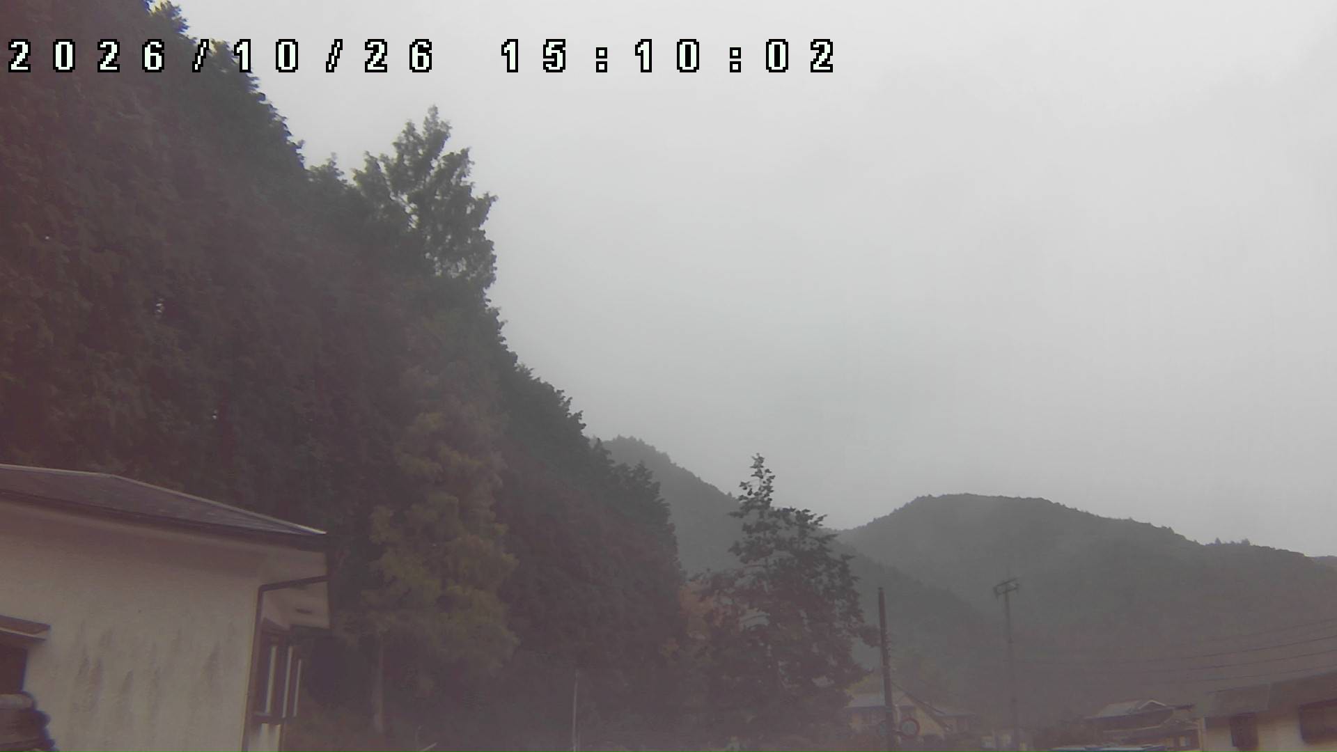 2026年10月26日 15:10ごろの金剛山登山口周辺の空