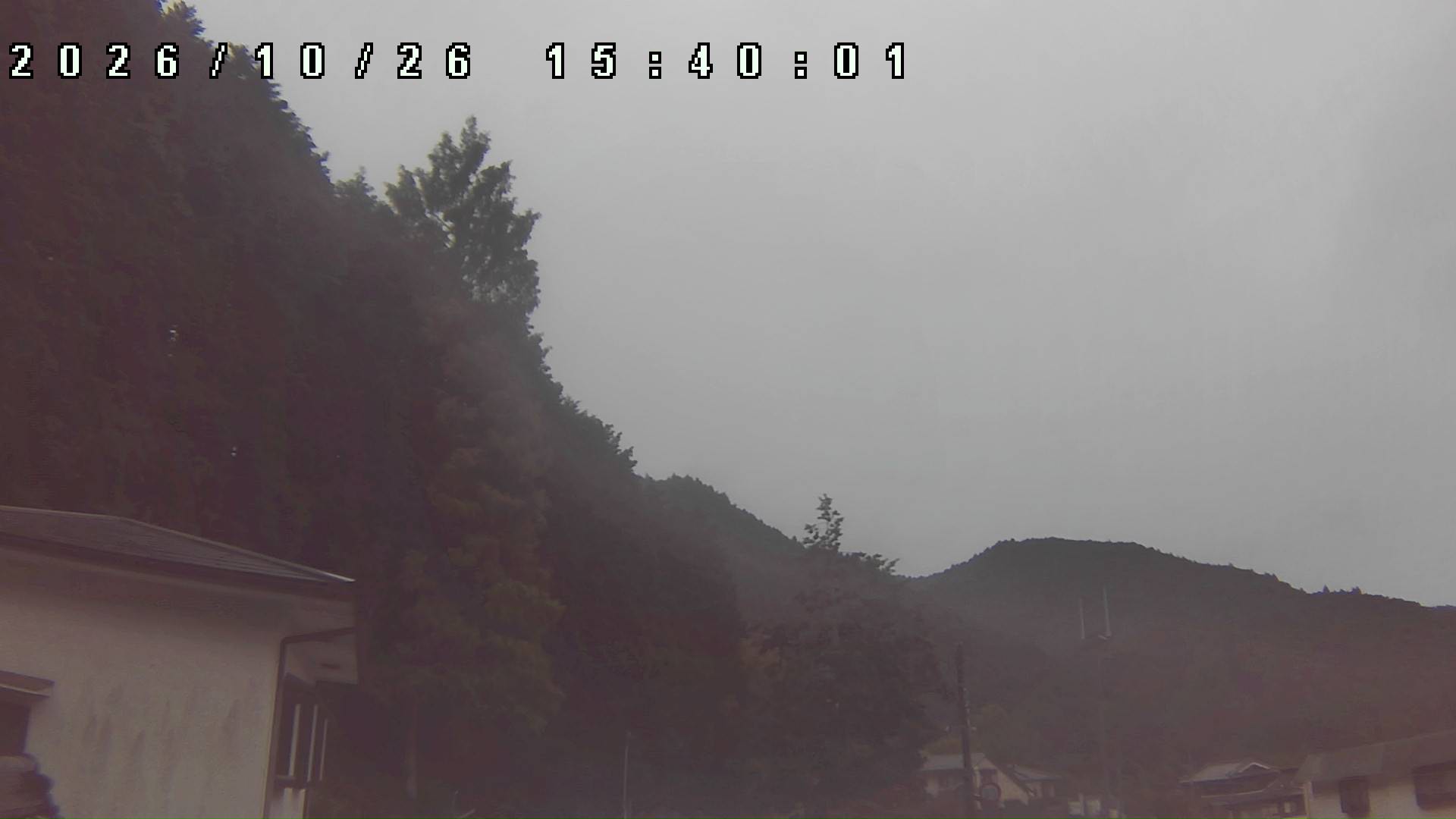 2026年10月26日 15:40ごろの金剛山登山口周辺の空