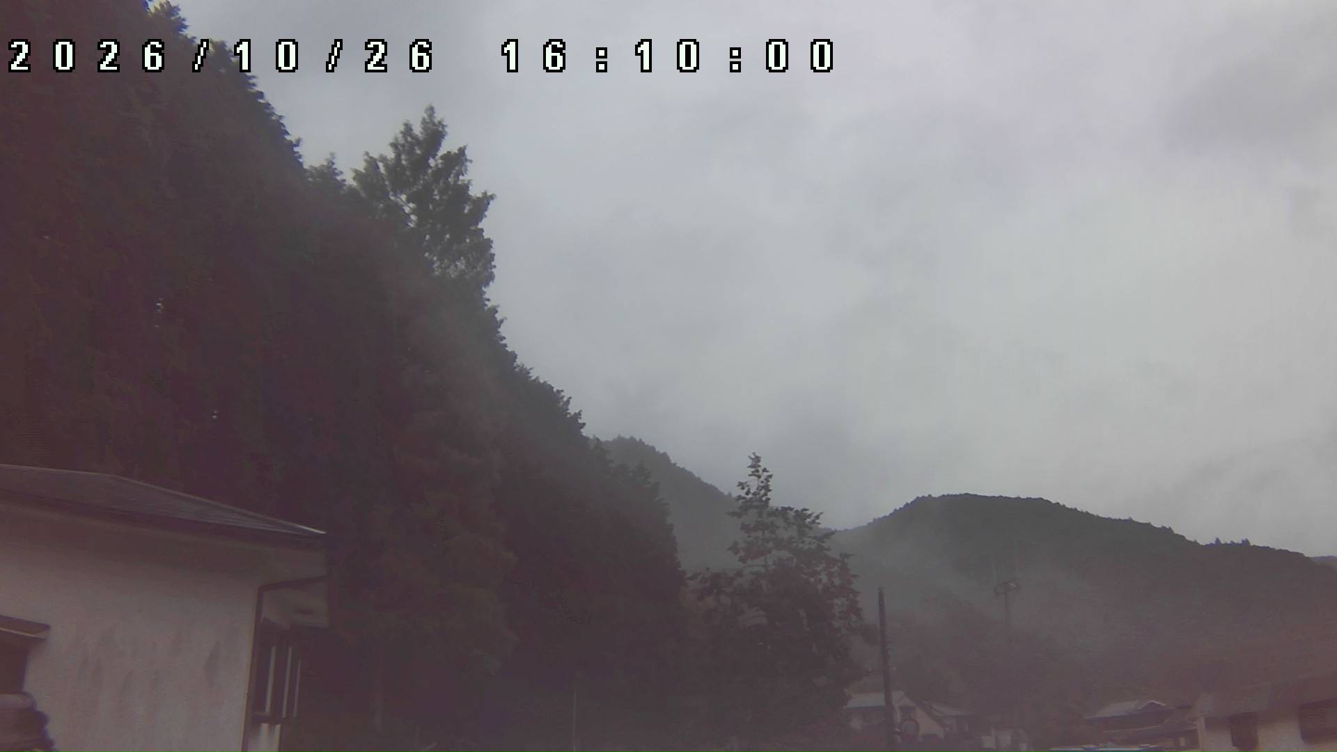2026年10月26日 16:10ごろの金剛山登山口周辺の空