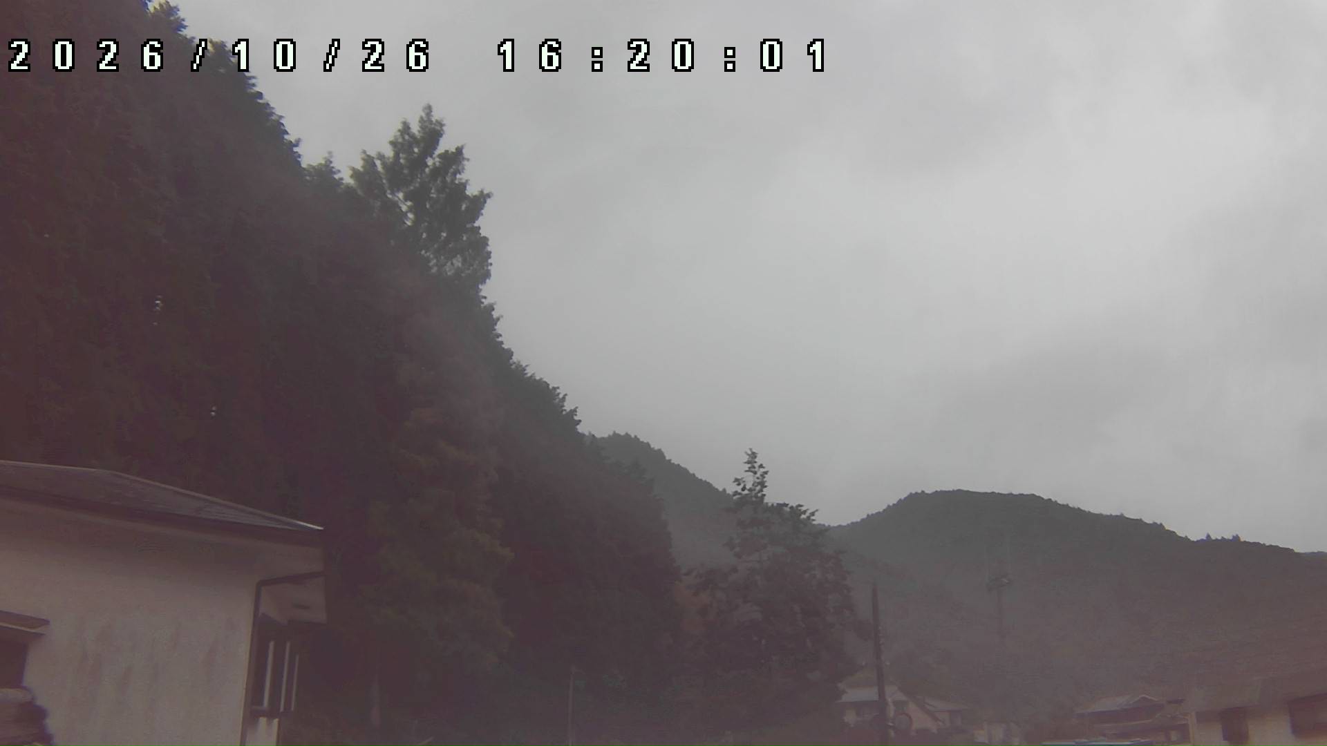 2026年10月26日 16:20ごろの金剛山登山口周辺の空