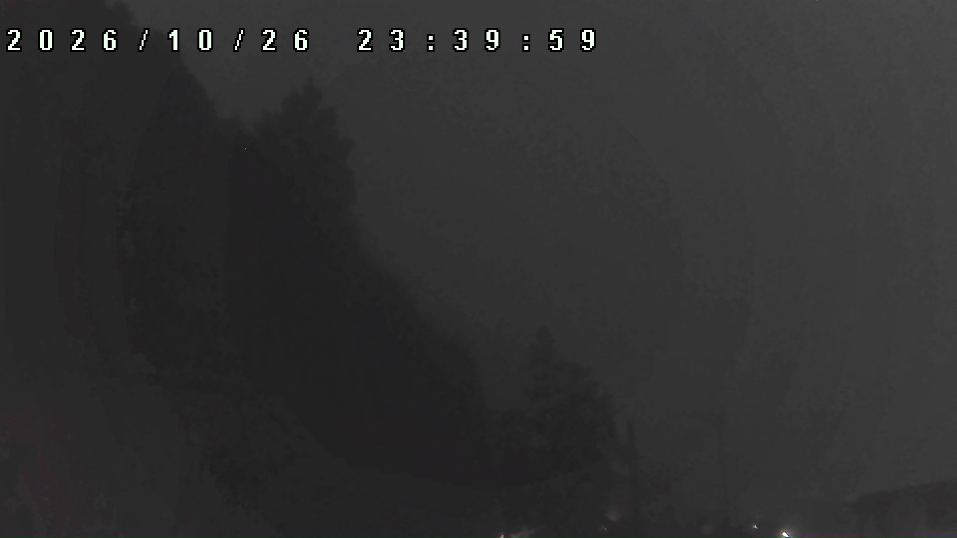 2026年10月26日 23:40ごろの金剛山登山口周辺の空