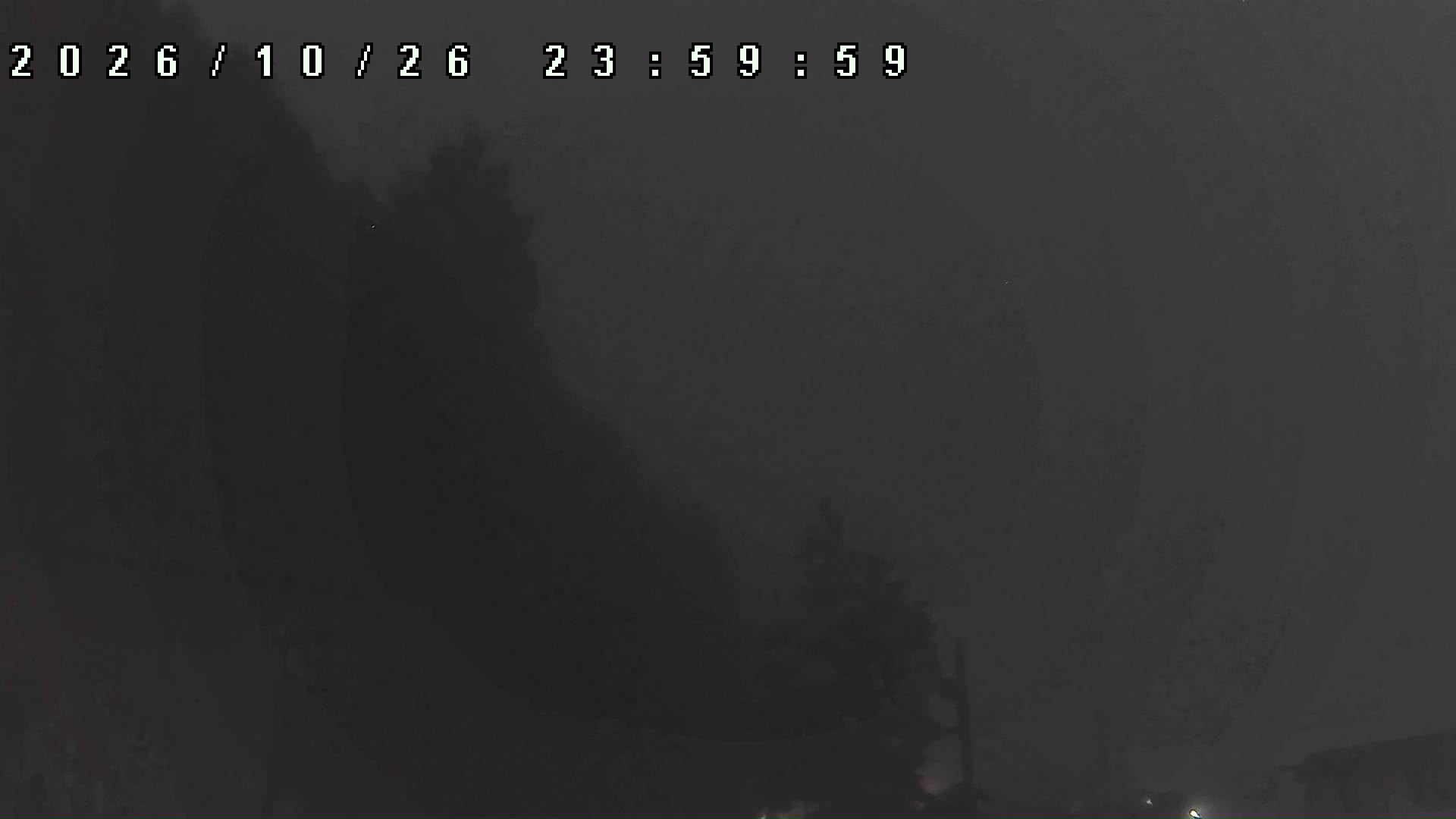 2026年10月27日 00:00ごろの金剛山登山口周辺の空