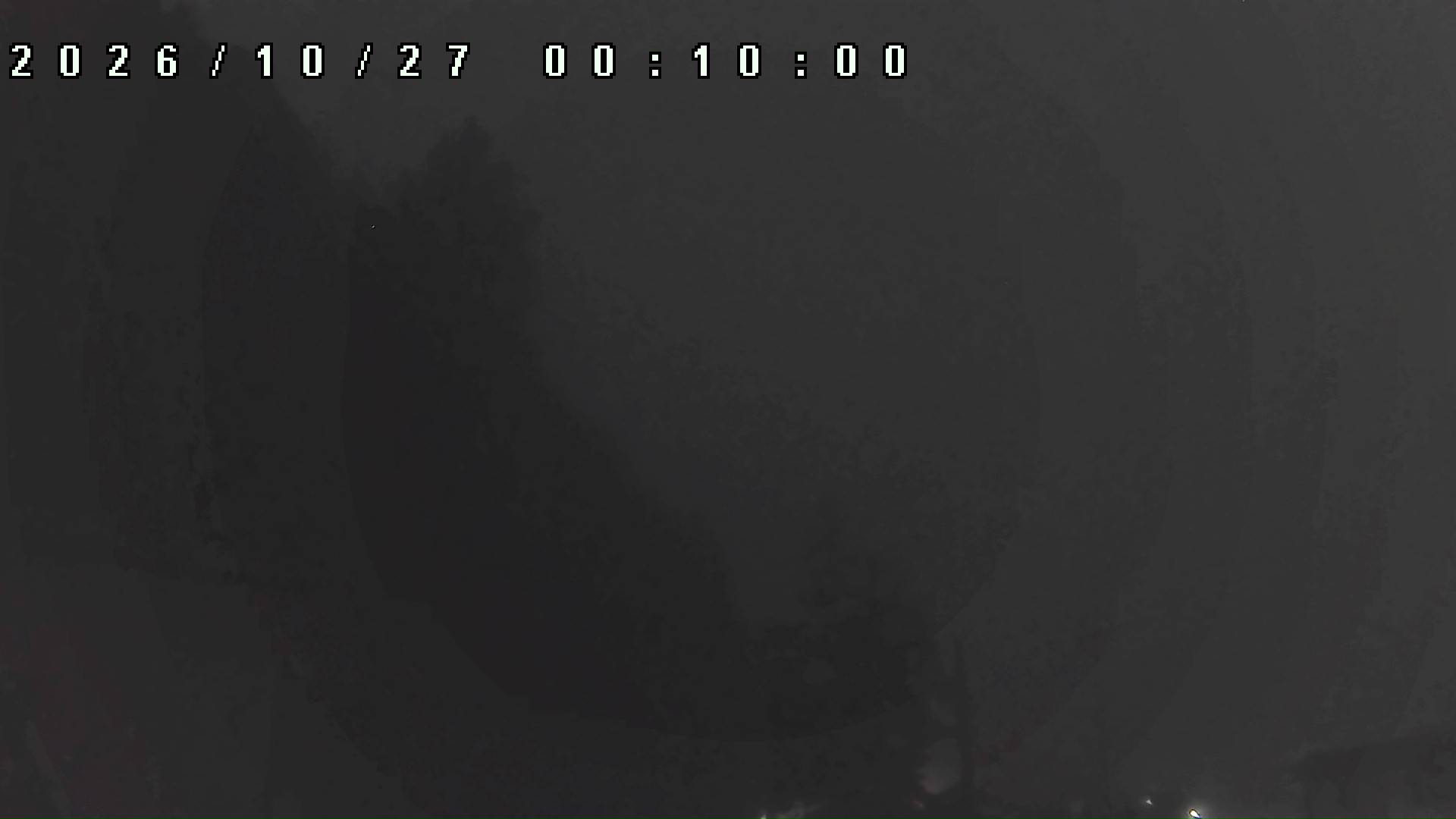2026年10月27日 00:10ごろの金剛山登山口周辺の空
