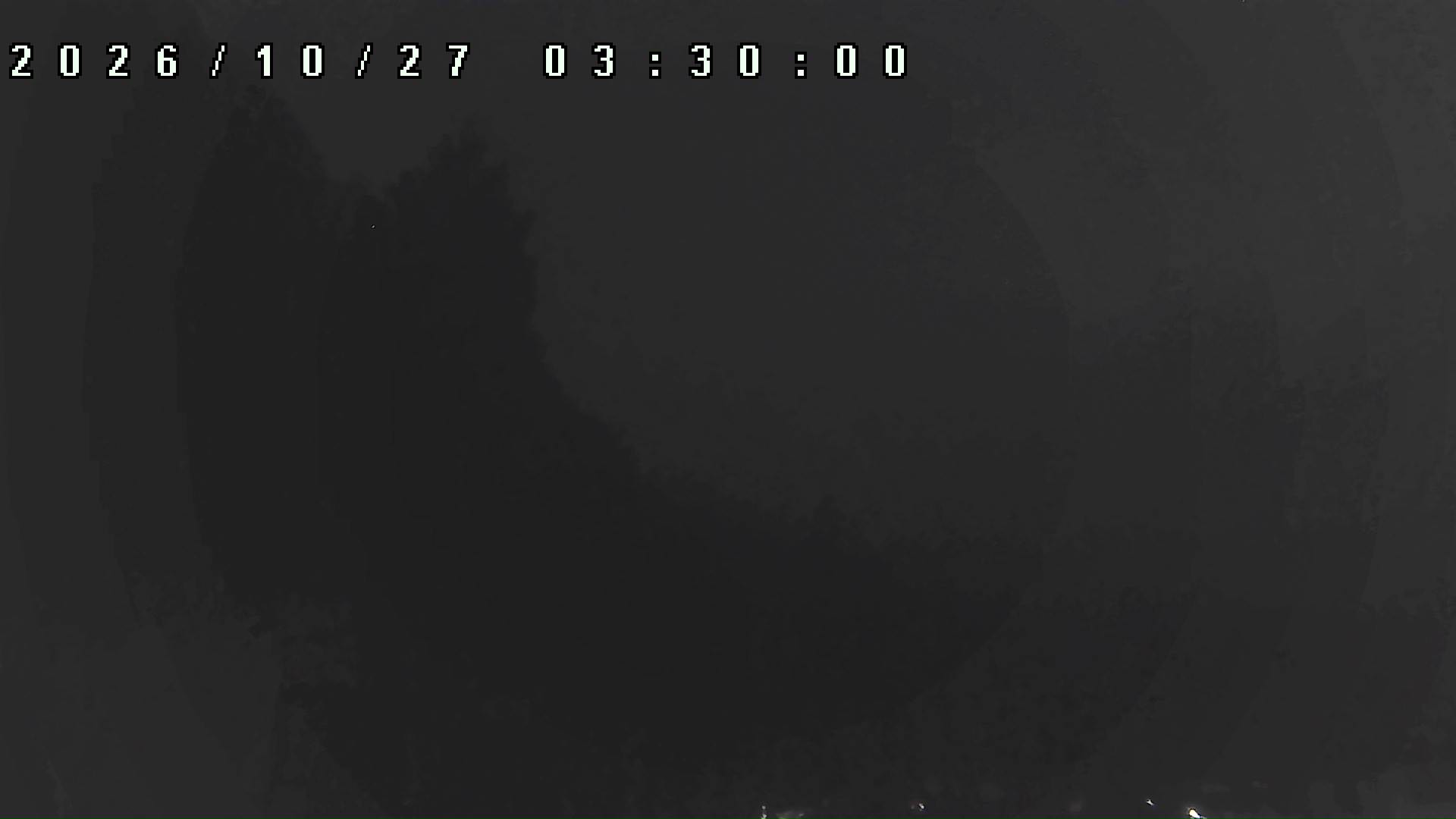 2026年10月27日 03:30ごろの金剛山登山口周辺の空