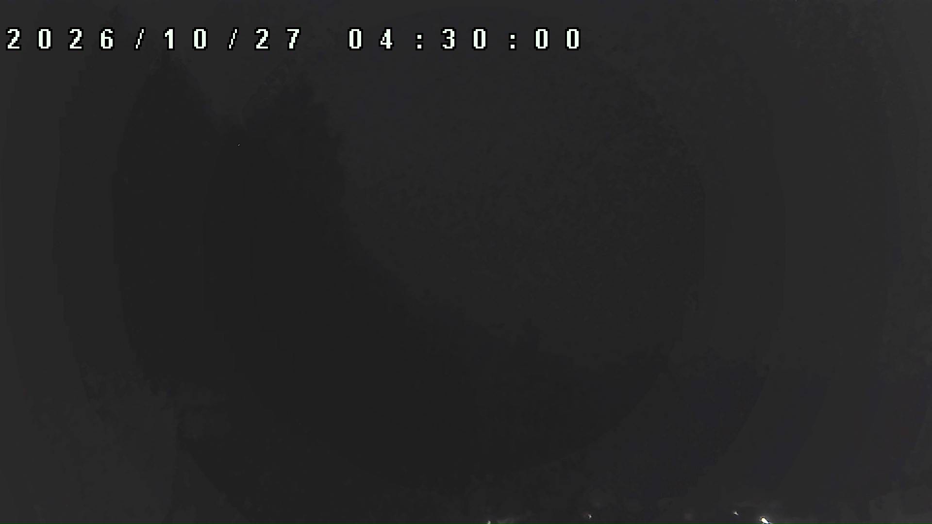 2026年10月27日 04:30ごろの金剛山登山口周辺の空