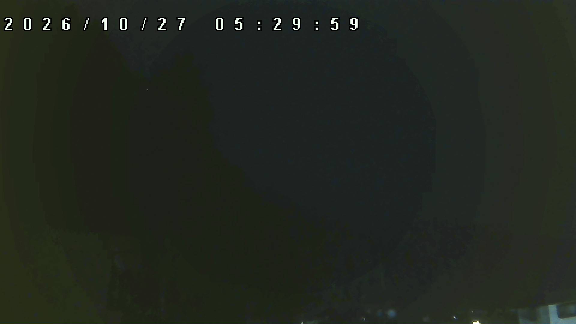 2026年10月27日 05:30ごろの金剛山登山口周辺の空