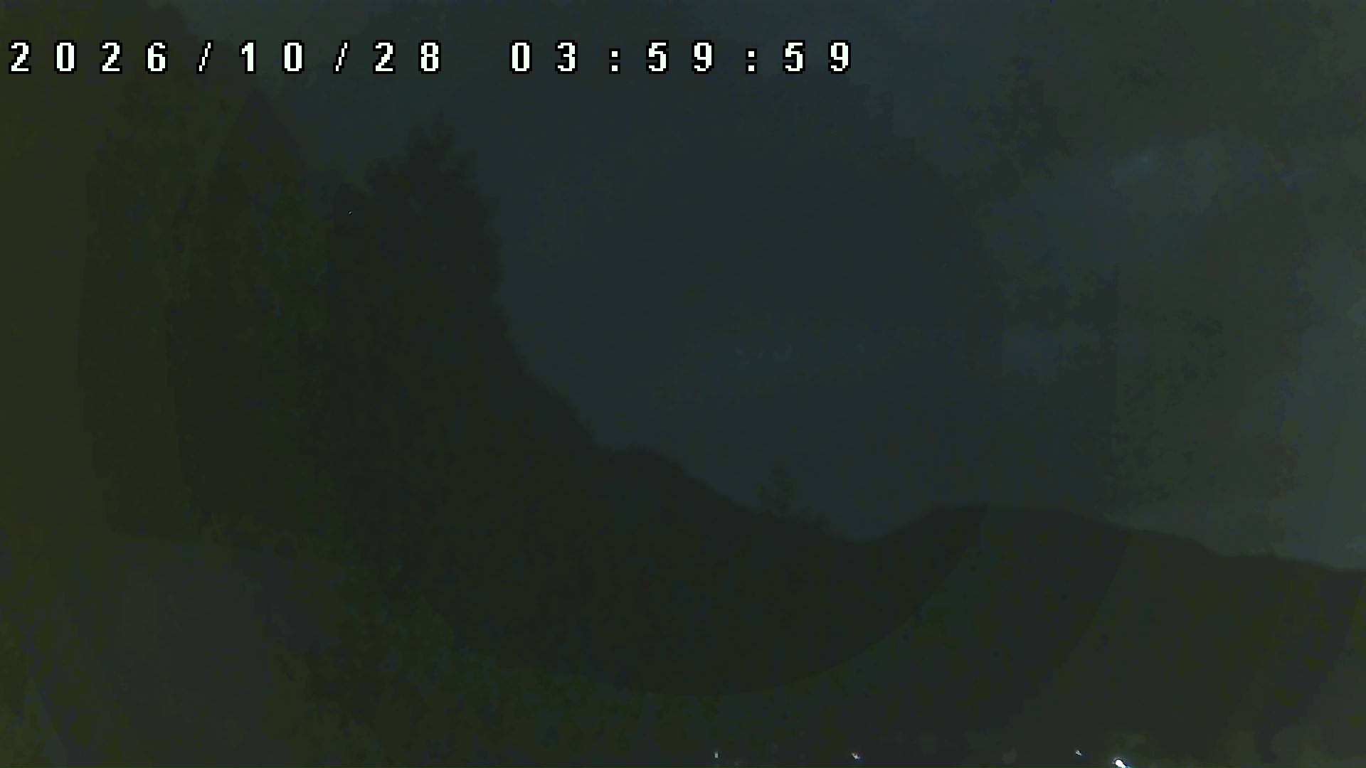 2026年10月28日 04:00ごろの金剛山登山口周辺の空
