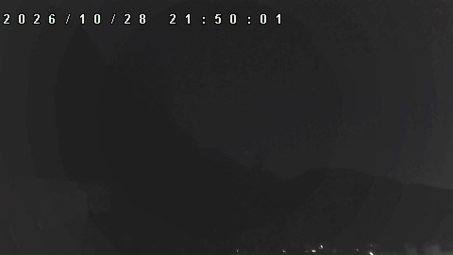 2026年10月28日 21:50ごろの金剛山登山口周辺の空