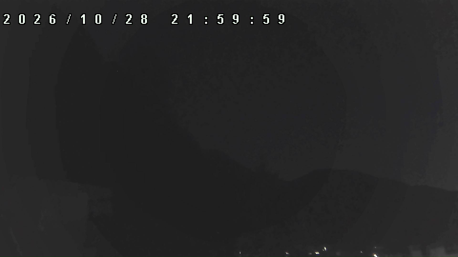 2026年10月28日 22:00ごろの金剛山登山口周辺の空