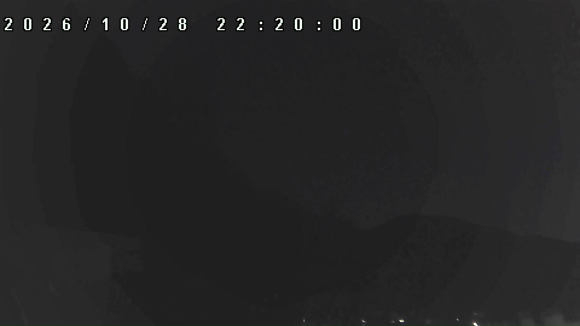 2026年10月28日 22:20ごろの金剛山登山口周辺の空