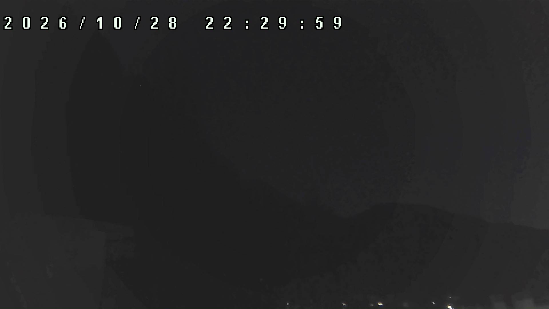 2026年10月28日 22:30ごろの金剛山登山口周辺の空