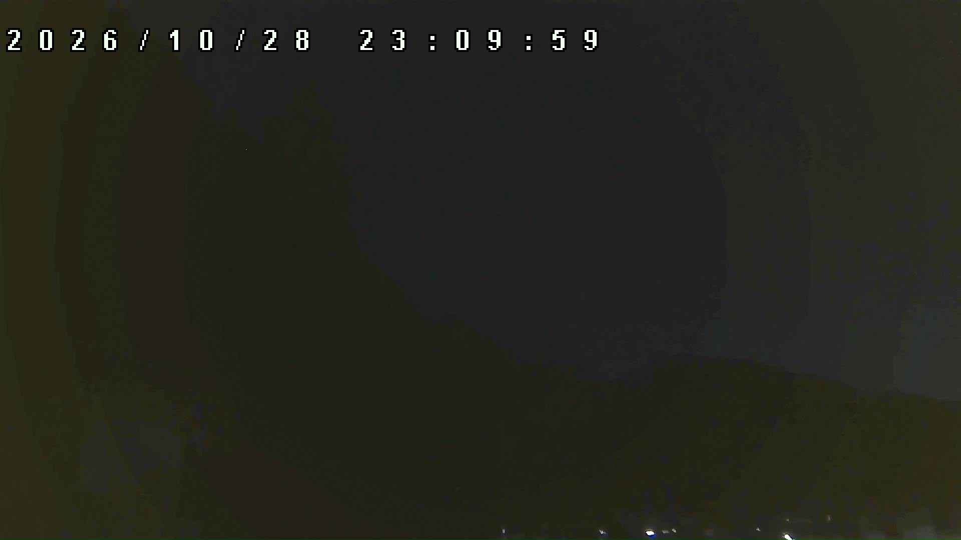 2026年10月28日 23:10ごろの金剛山登山口周辺の空