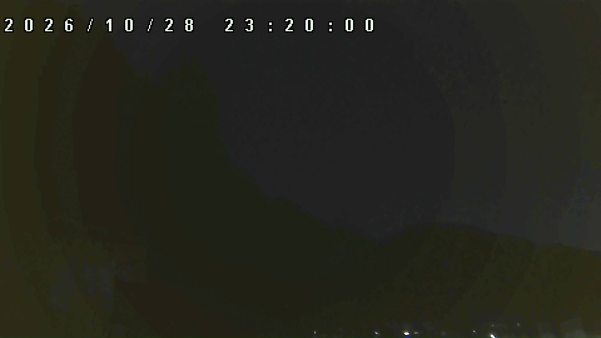 2026年10月28日 23:20ごろの金剛山登山口周辺の空