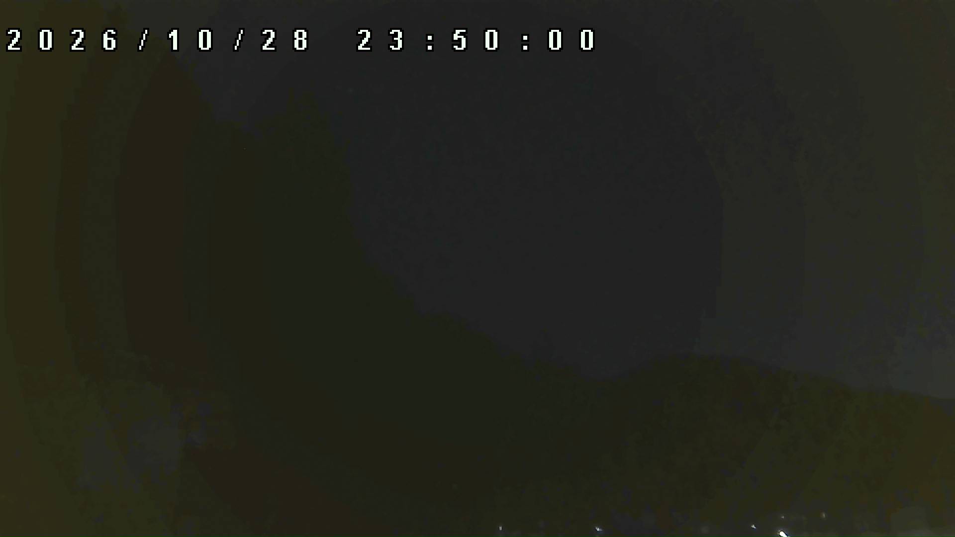 2026年10月28日 23:50ごろの金剛山登山口周辺の空