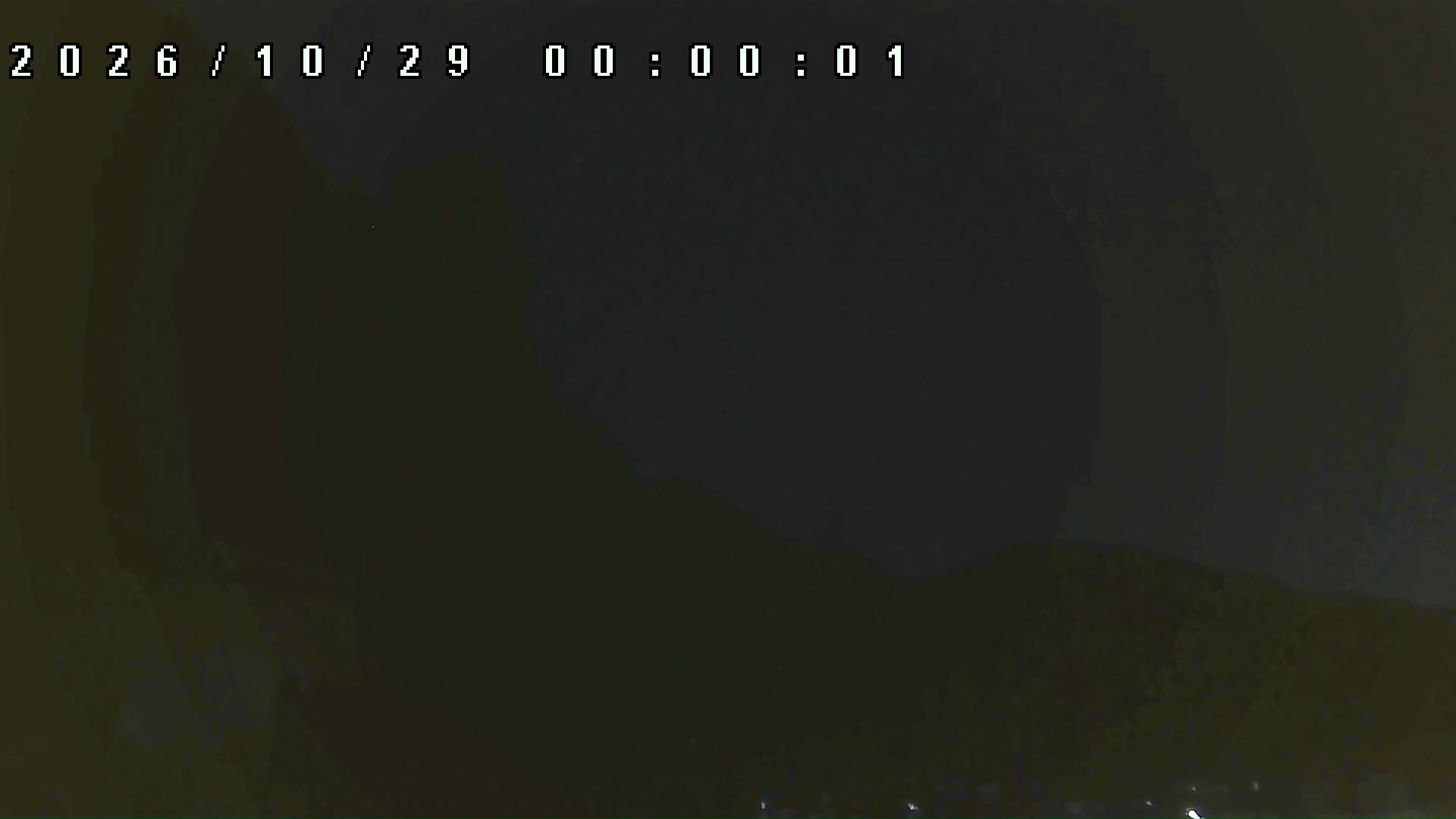 2026年10月29日 00:00ごろの金剛山登山口周辺の空