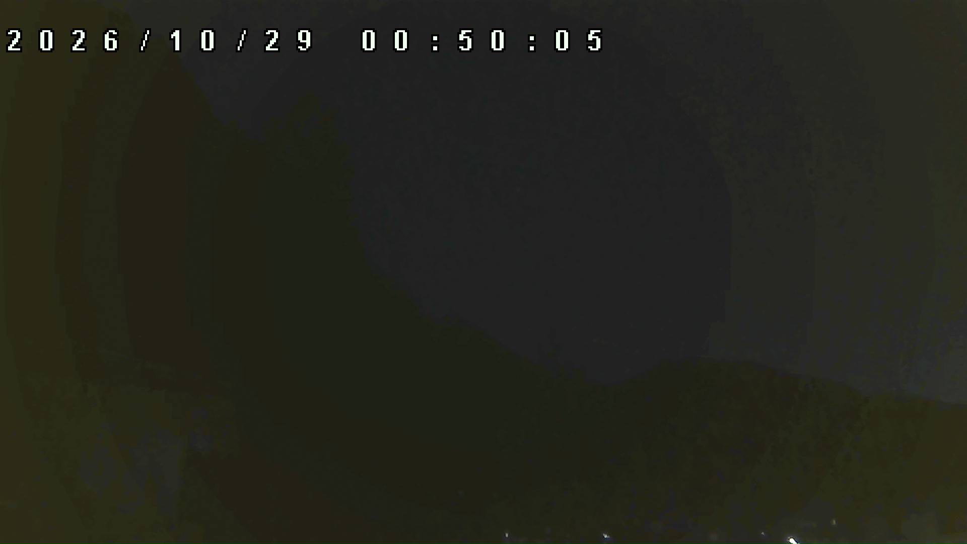2026年10月29日 00:50ごろの金剛山登山口周辺の空