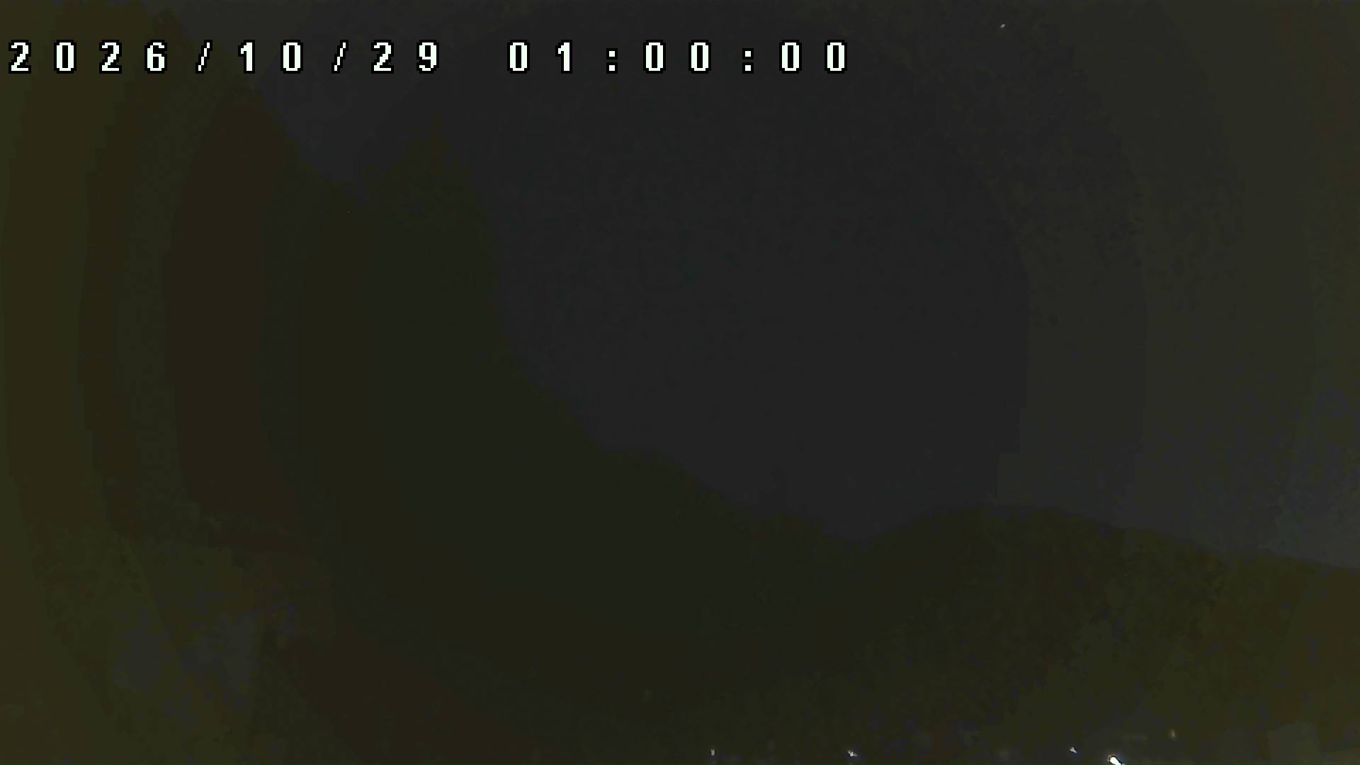 2026年10月29日 01:00ごろの金剛山登山口周辺の空