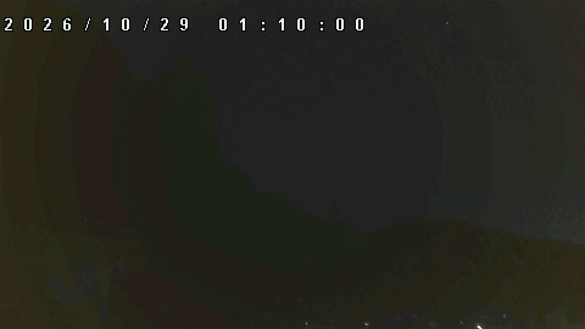 2026年10月29日 01:10ごろの金剛山登山口周辺の空
