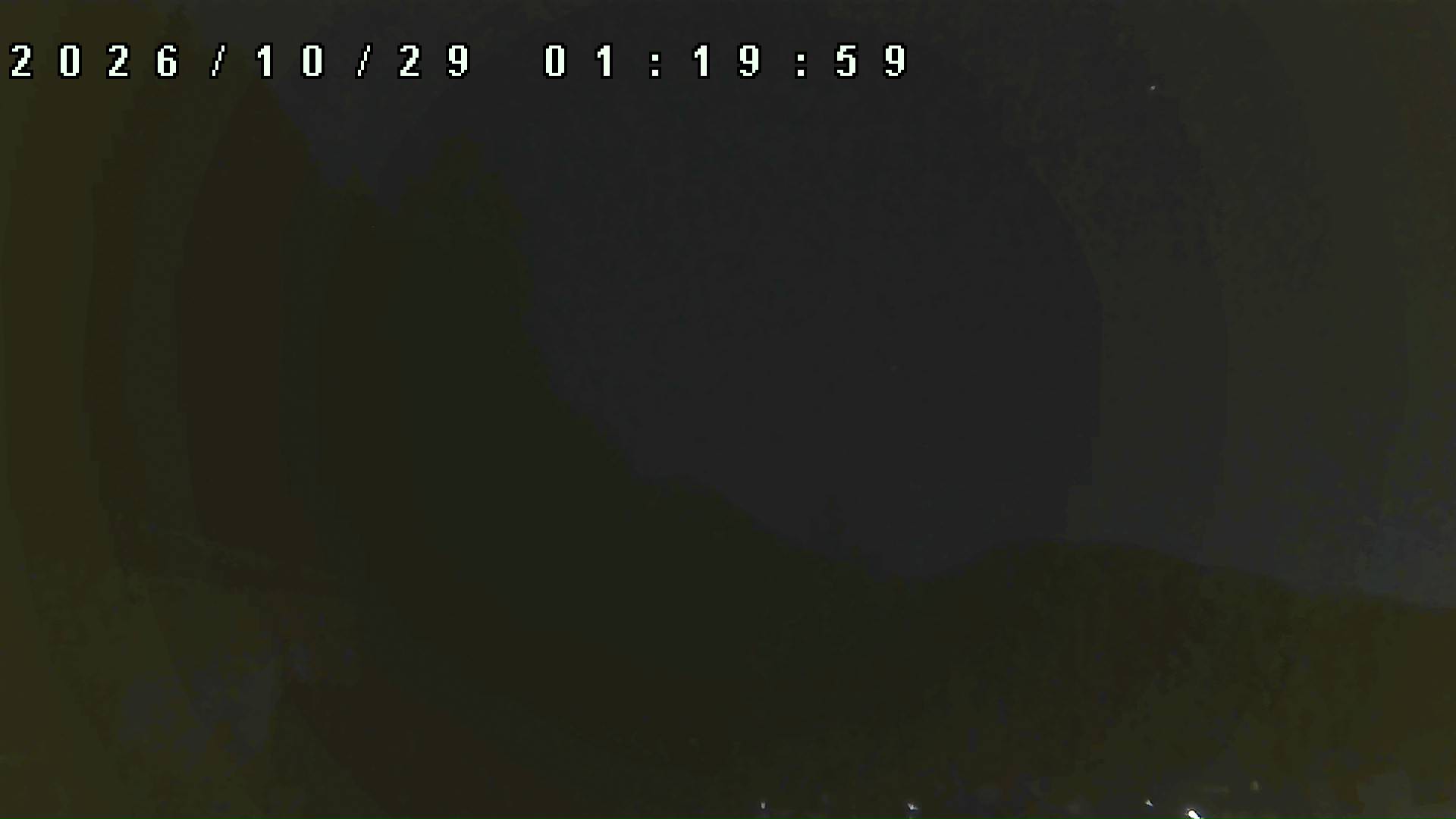 2026年10月29日 01:20ごろの金剛山登山口周辺の空