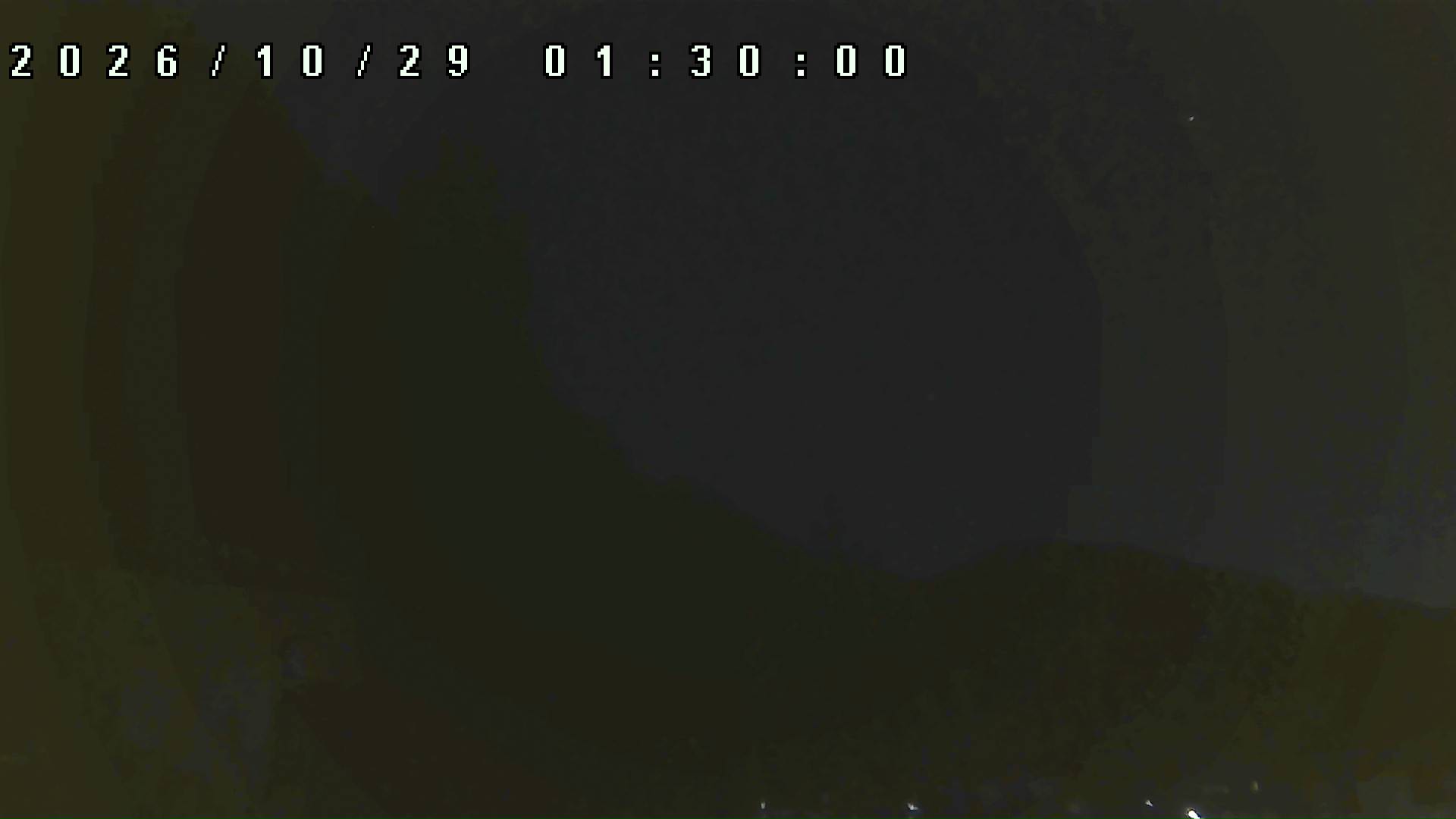 2026年10月29日 01:30ごろの金剛山登山口周辺の空