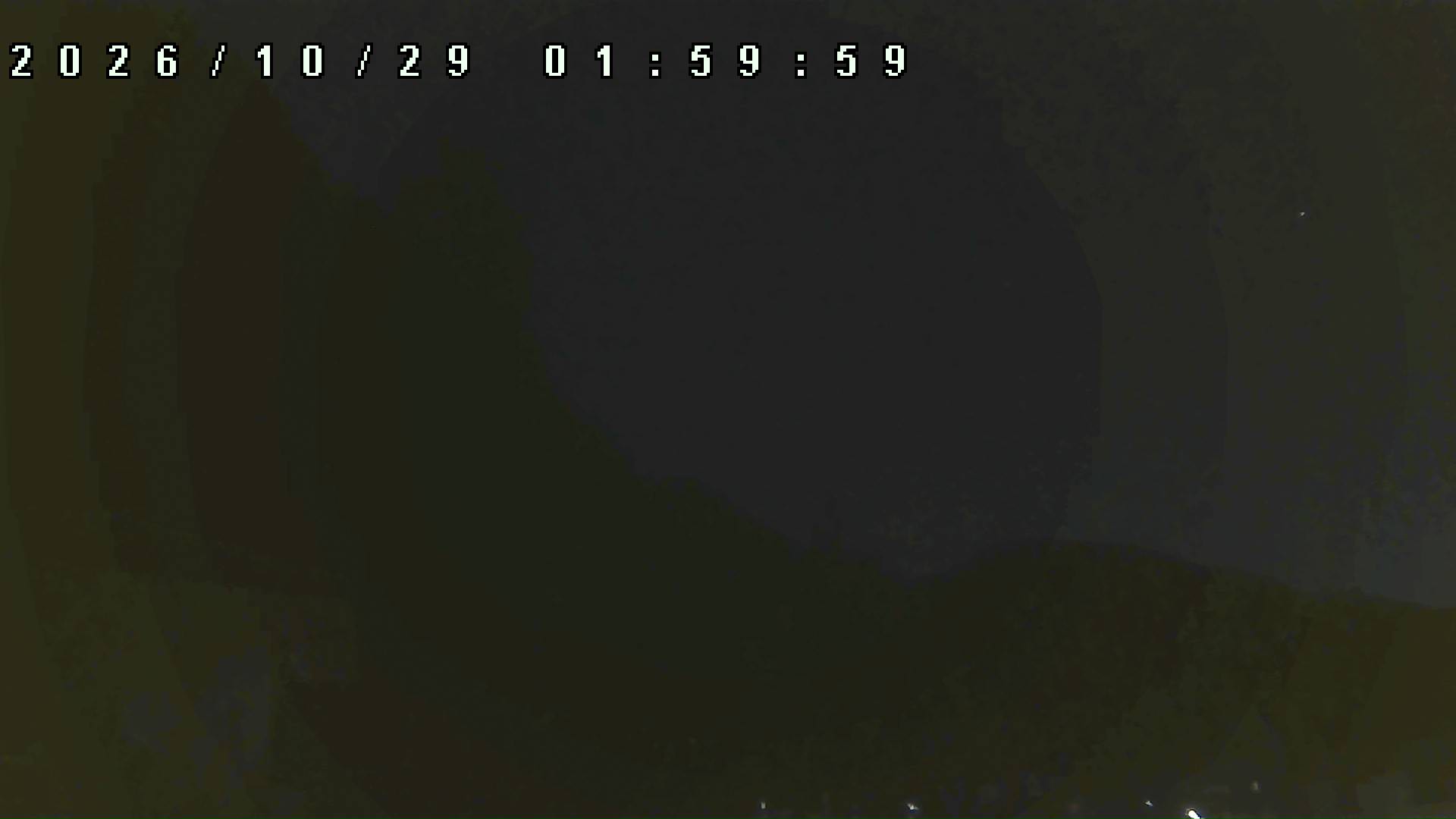 2026年10月29日 02:00ごろの金剛山登山口周辺の空
