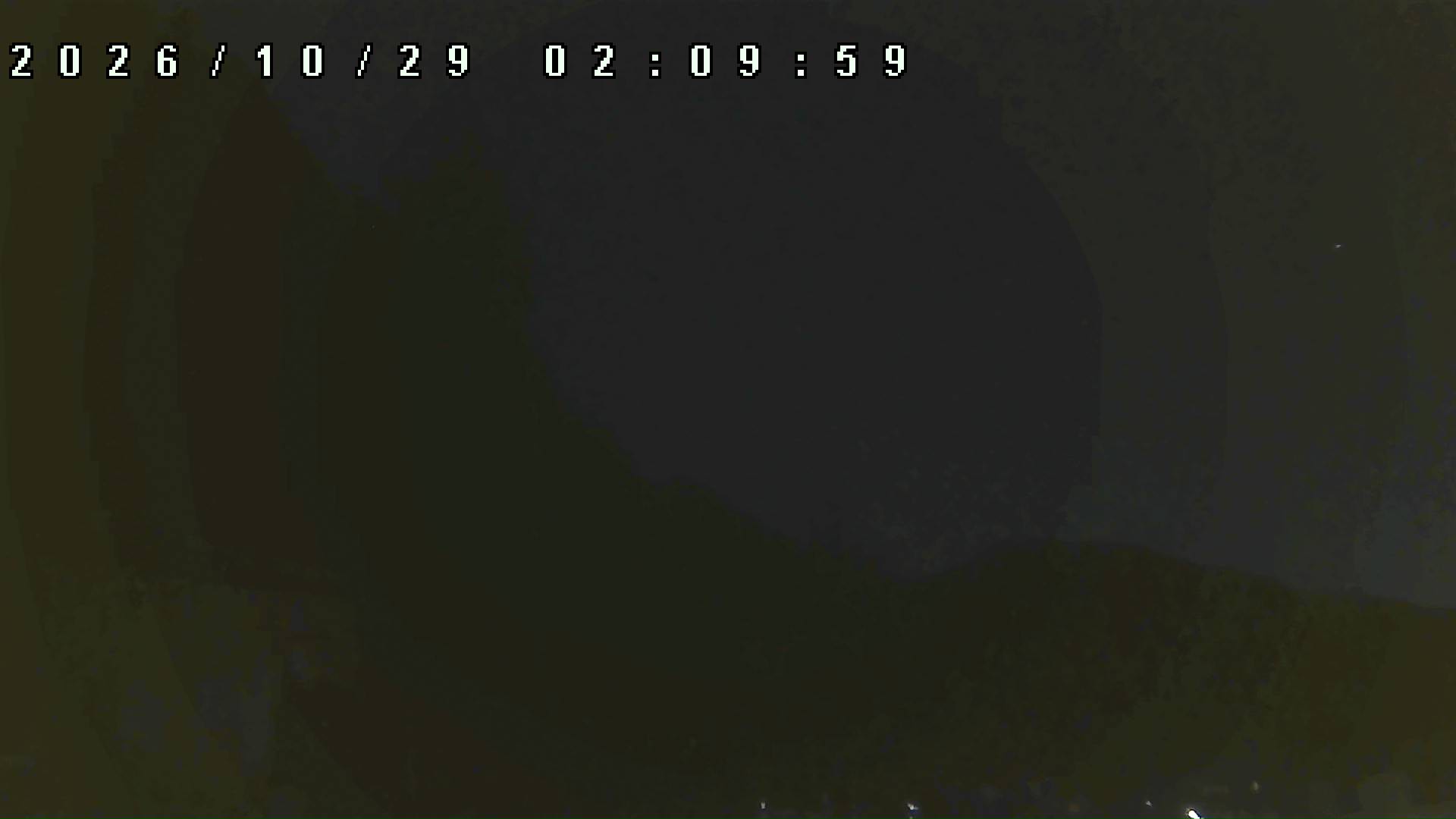 2026年10月29日 02:10ごろの金剛山登山口周辺の空