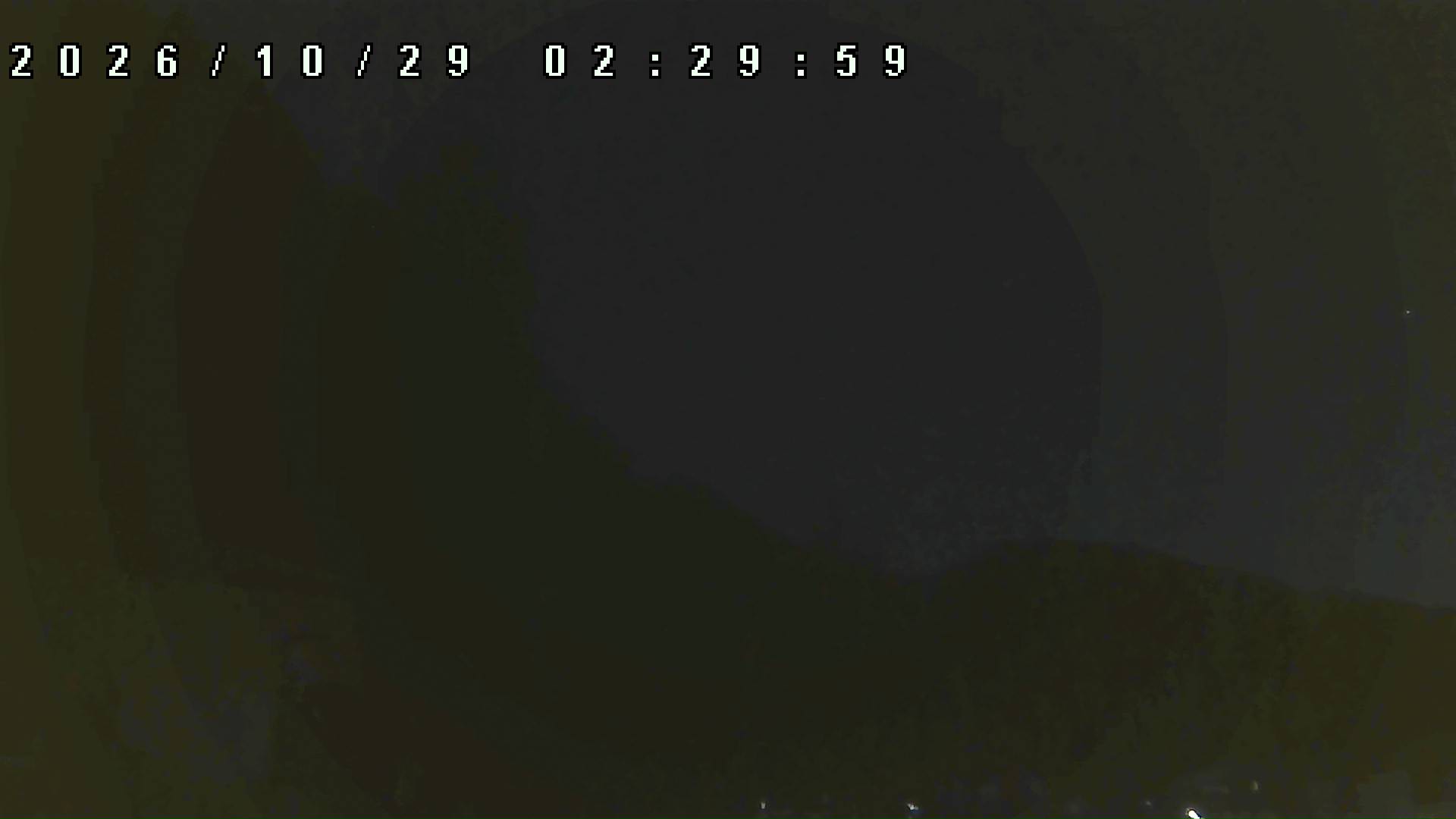 2026年10月29日 02:30ごろの金剛山登山口周辺の空