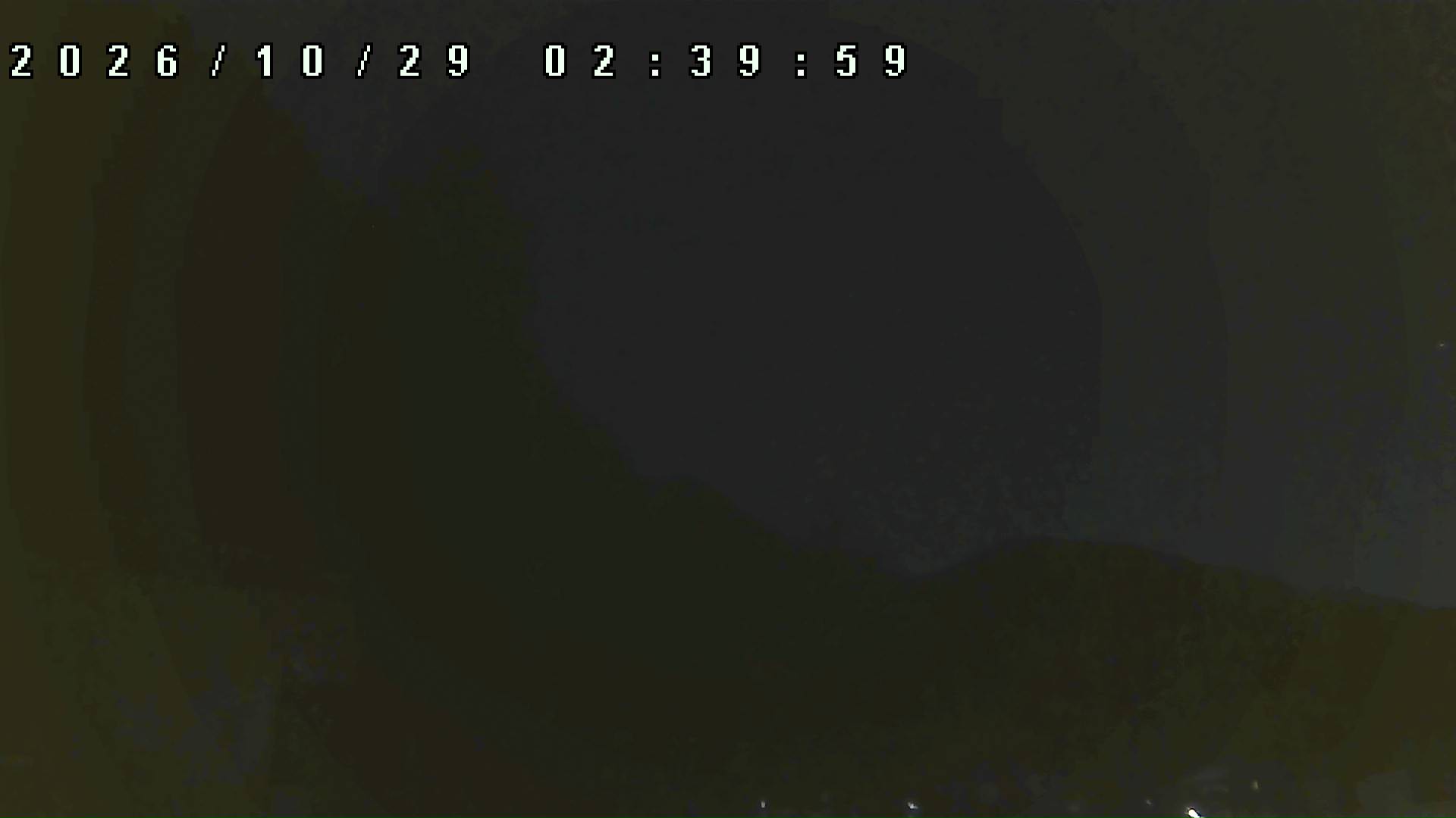 2026年10月29日 02:40ごろの金剛山登山口周辺の空