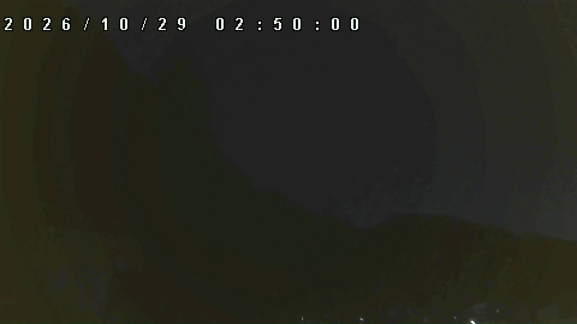 2026年10月29日 02:50ごろの金剛山登山口周辺の空
